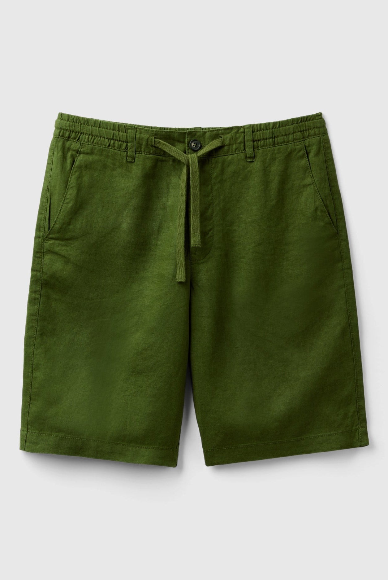 يونايتد كولورز اوف بينيتون برمودا من الكتان بنسبة 100% رجالي