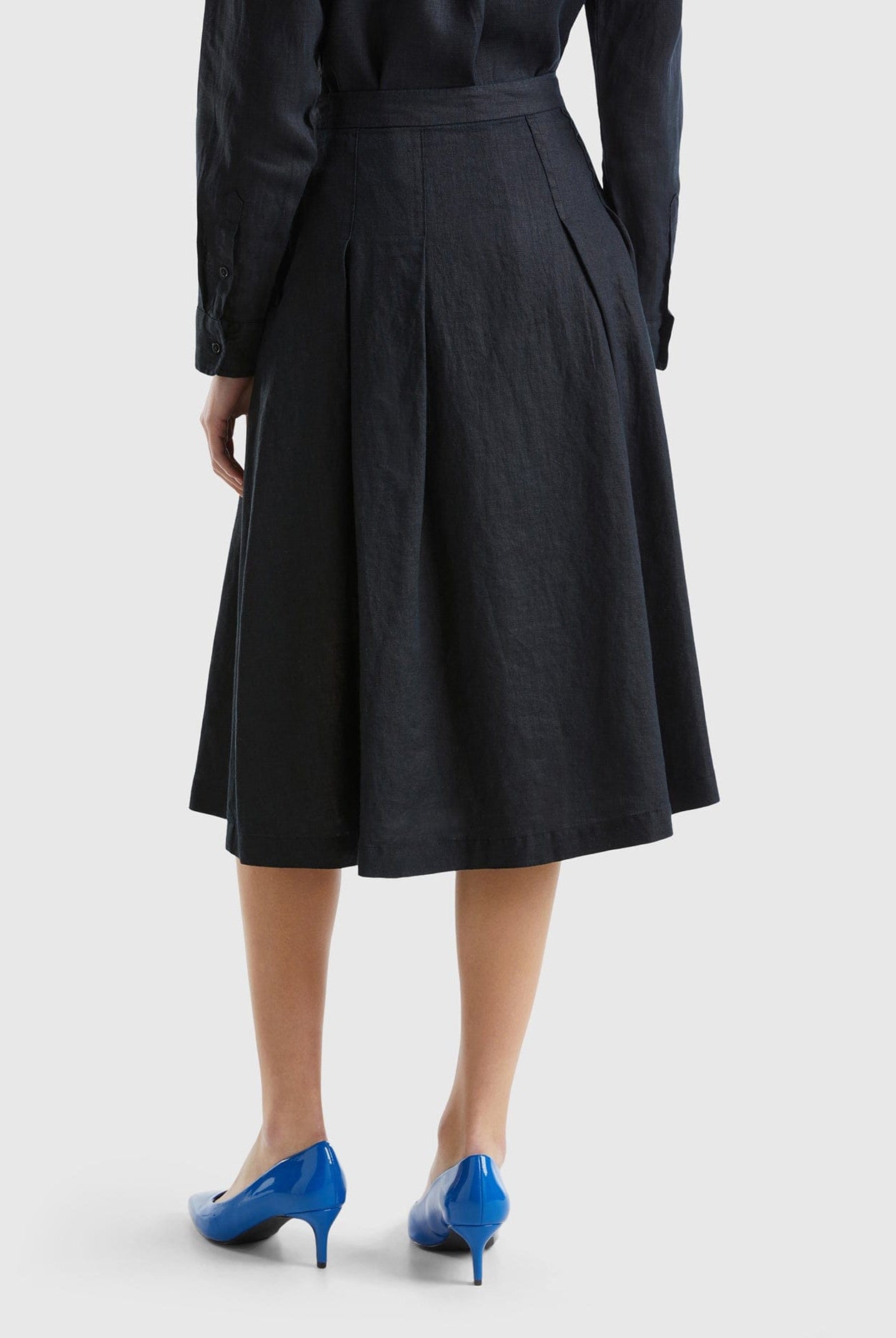 يونايتد كولورز اوف بينيتون تنورة ميدي نسائي