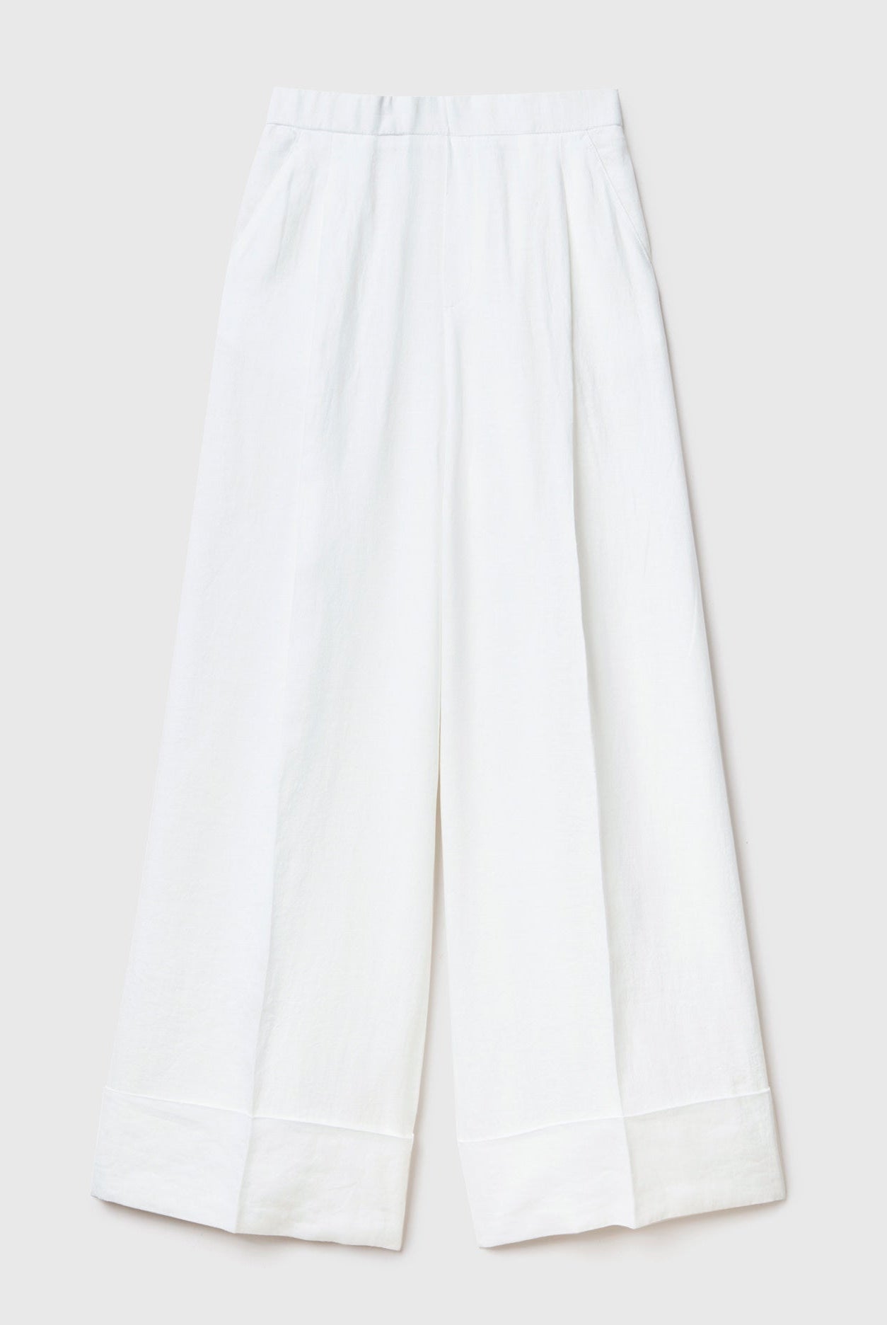 يونايتد كولورز اوف بينيتون بنطلون بالازو كتان خالص 100%