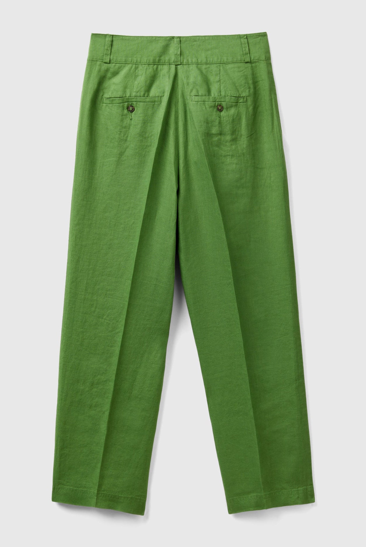 يونايتد كولورز اوف بينيتون بنطلون كلاسيك نسائي واسع وبجيوب جانبيه