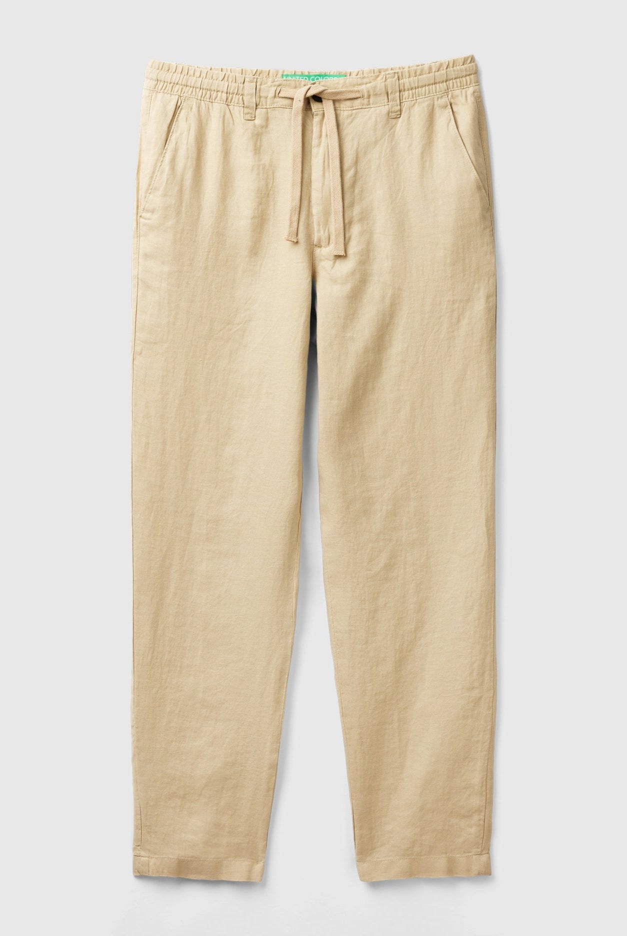 يونايتد كولورز اوف بينيتون بنطال كتان خالص برباط نسائي