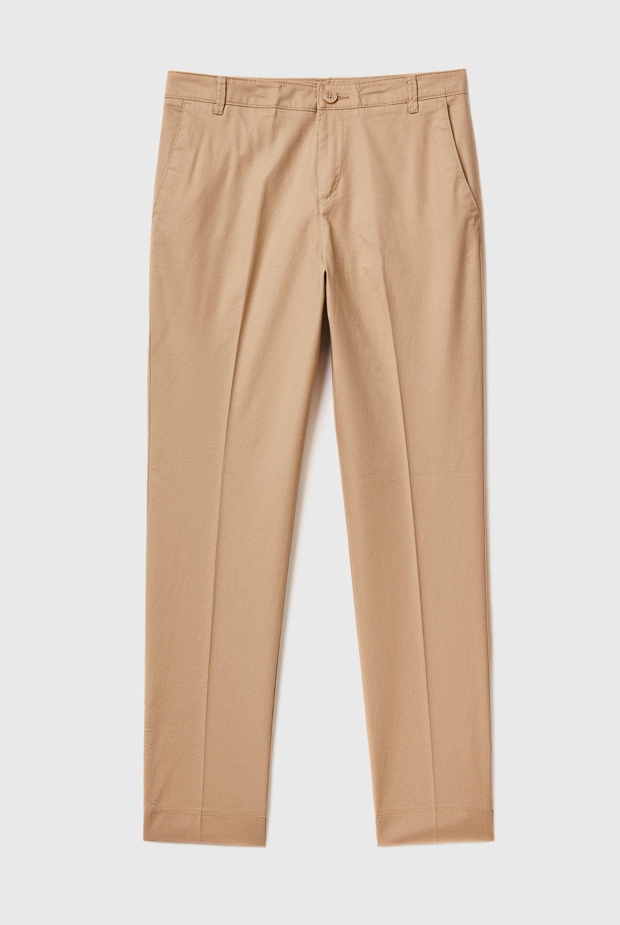 يونايتد كولورز اوف بينيتون بنطلون شينو قطن مطاطي سادة رجالي