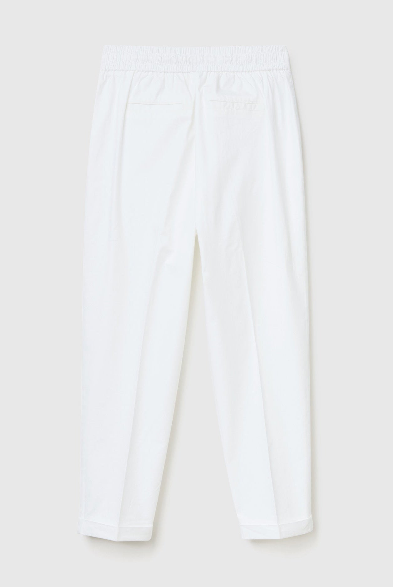 يونايتد كولورز اوف بينيتون بنطلون جوغر نسائي من القطن المطاطي وبرباط عالخصر