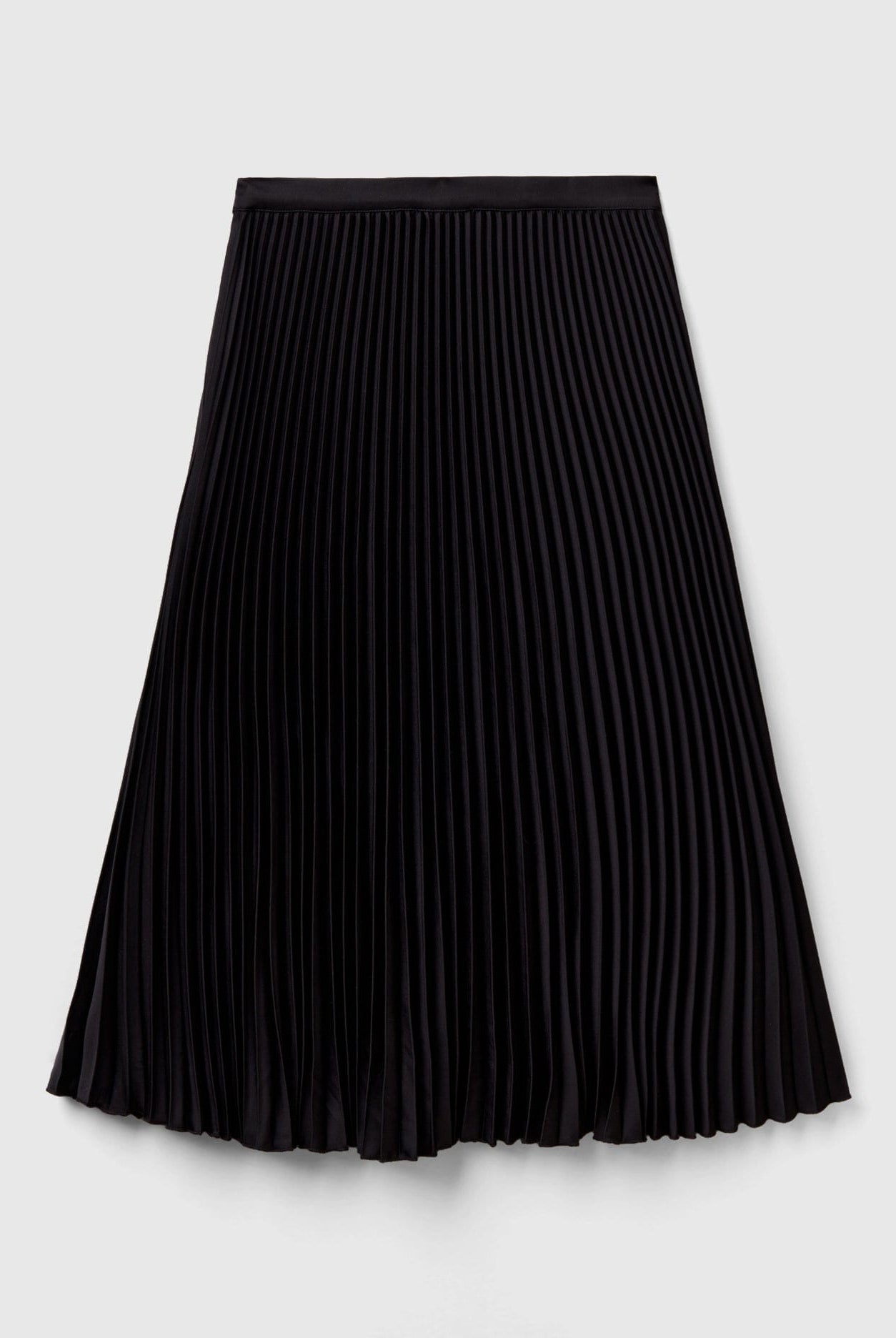 يونايتد كولورز اوف بينيتون تنورة ميدي نسائية مطوية