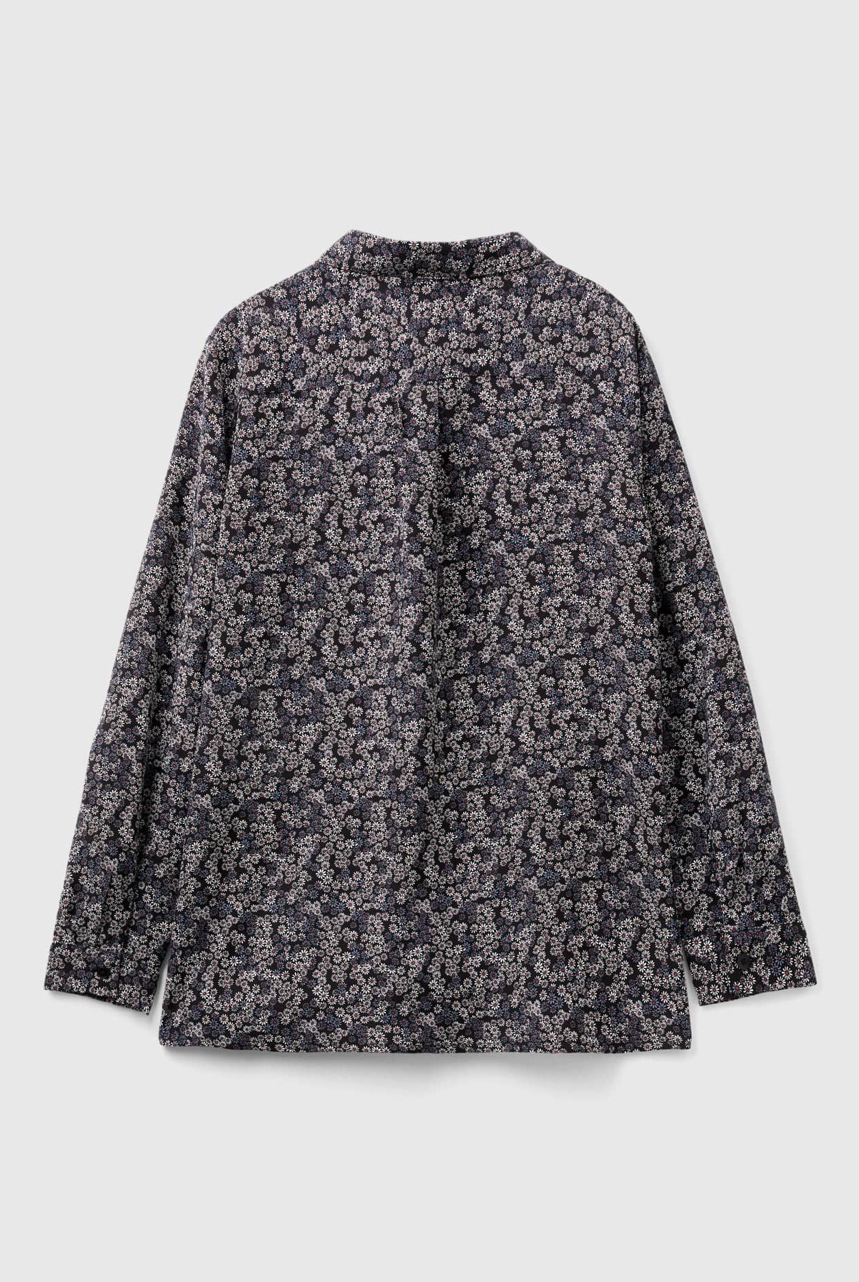 يونايتد كولورز اوف بينيتون قميص نسائي منقوش من الفسكوز