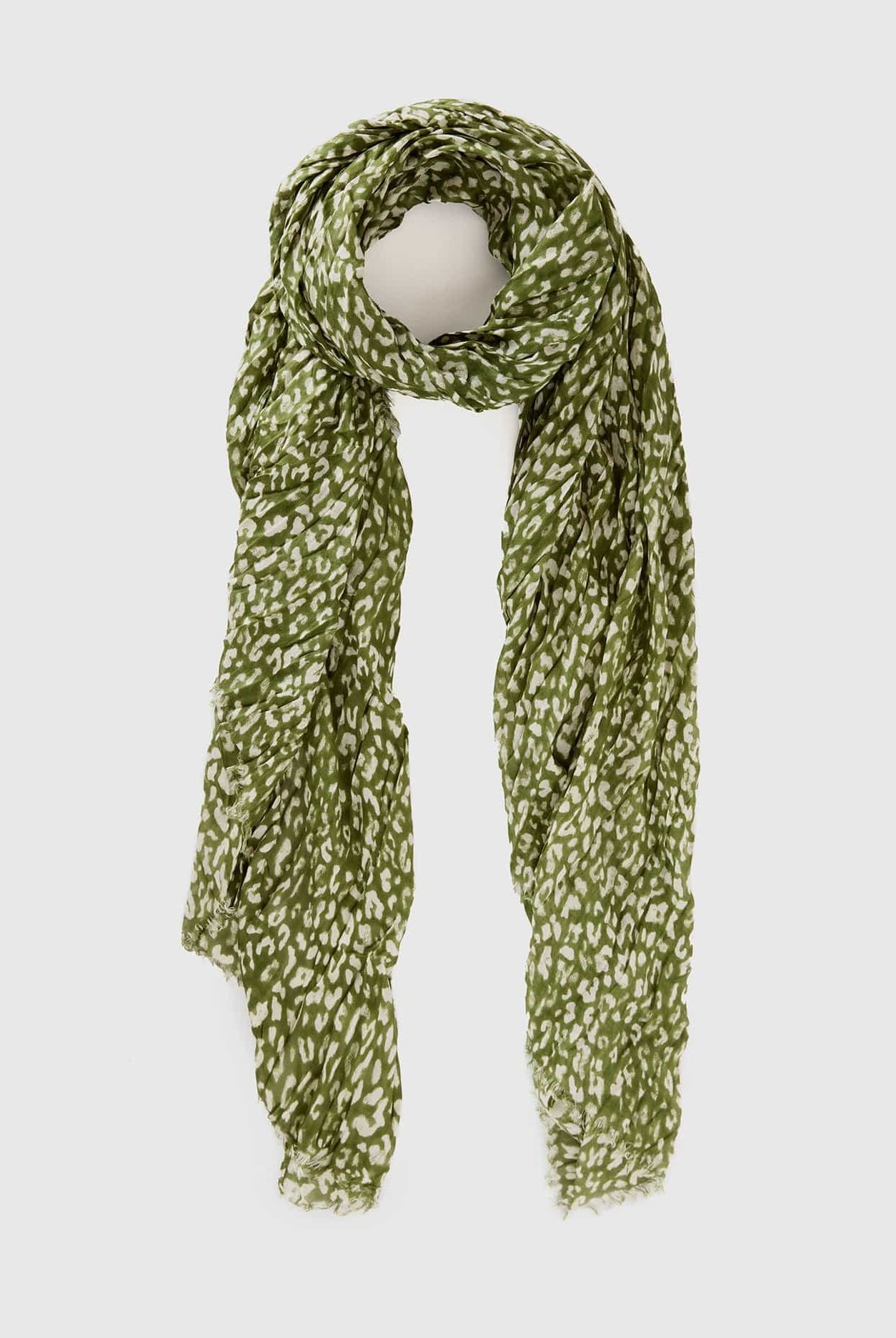 يونايتد كولورز اوف بينيتون وشاح نسائي مزخرف من الفسكوز