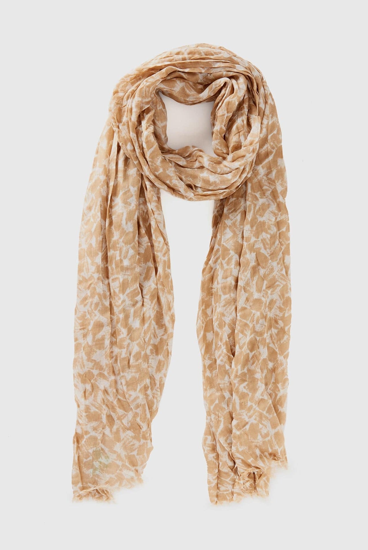 يونايتد كولورز اوف بينيتون وشاح نسائي مزخرف من الفسكوز