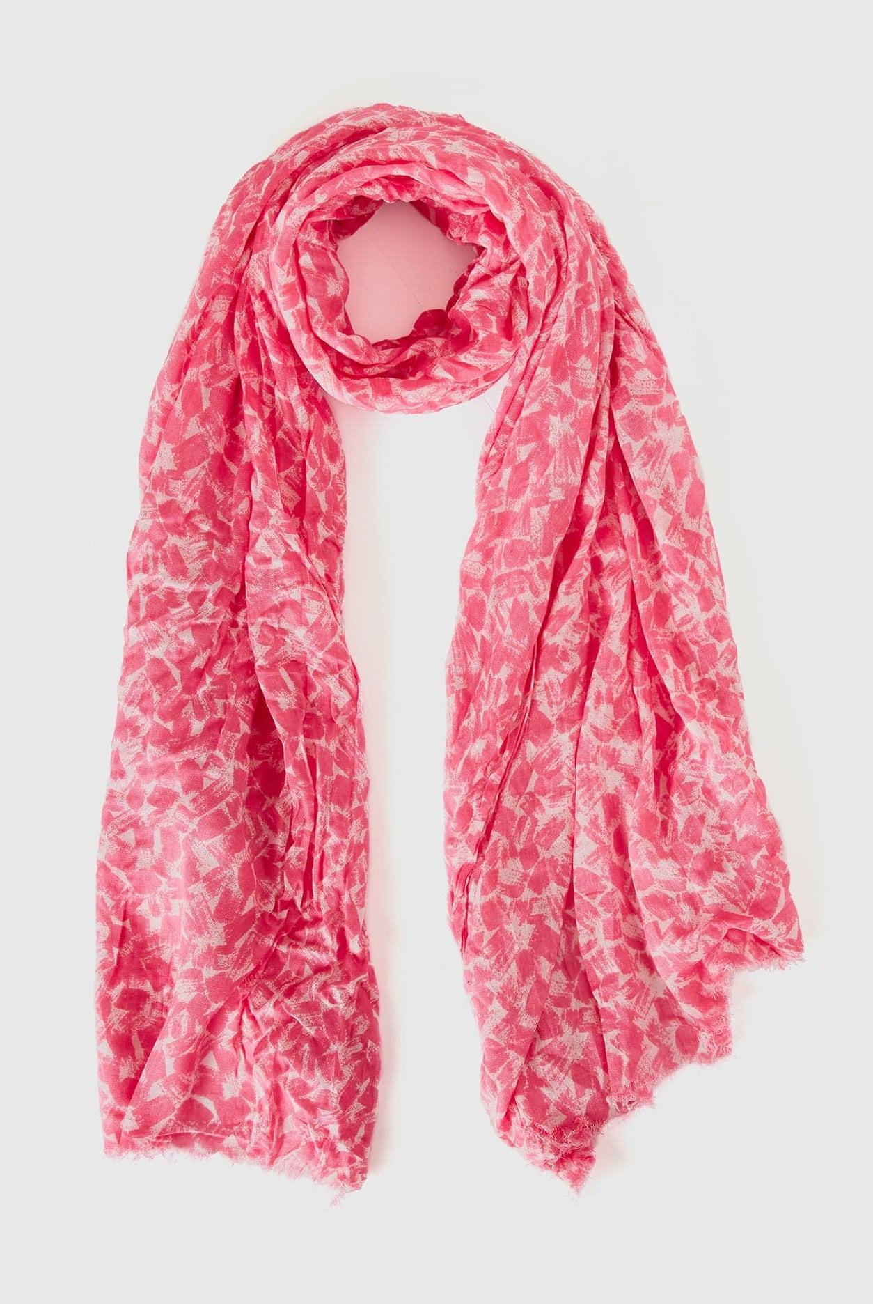 يونايتد كولورز اوف بينيتون وشاح نسائي مزخرف من الفسكوز