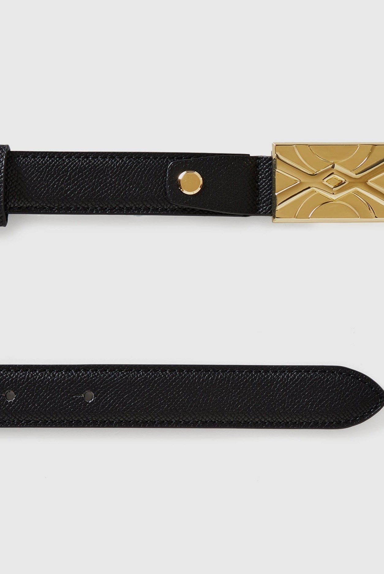 يونايتد كولورز اوف بينيتون حزام رفيع جلد