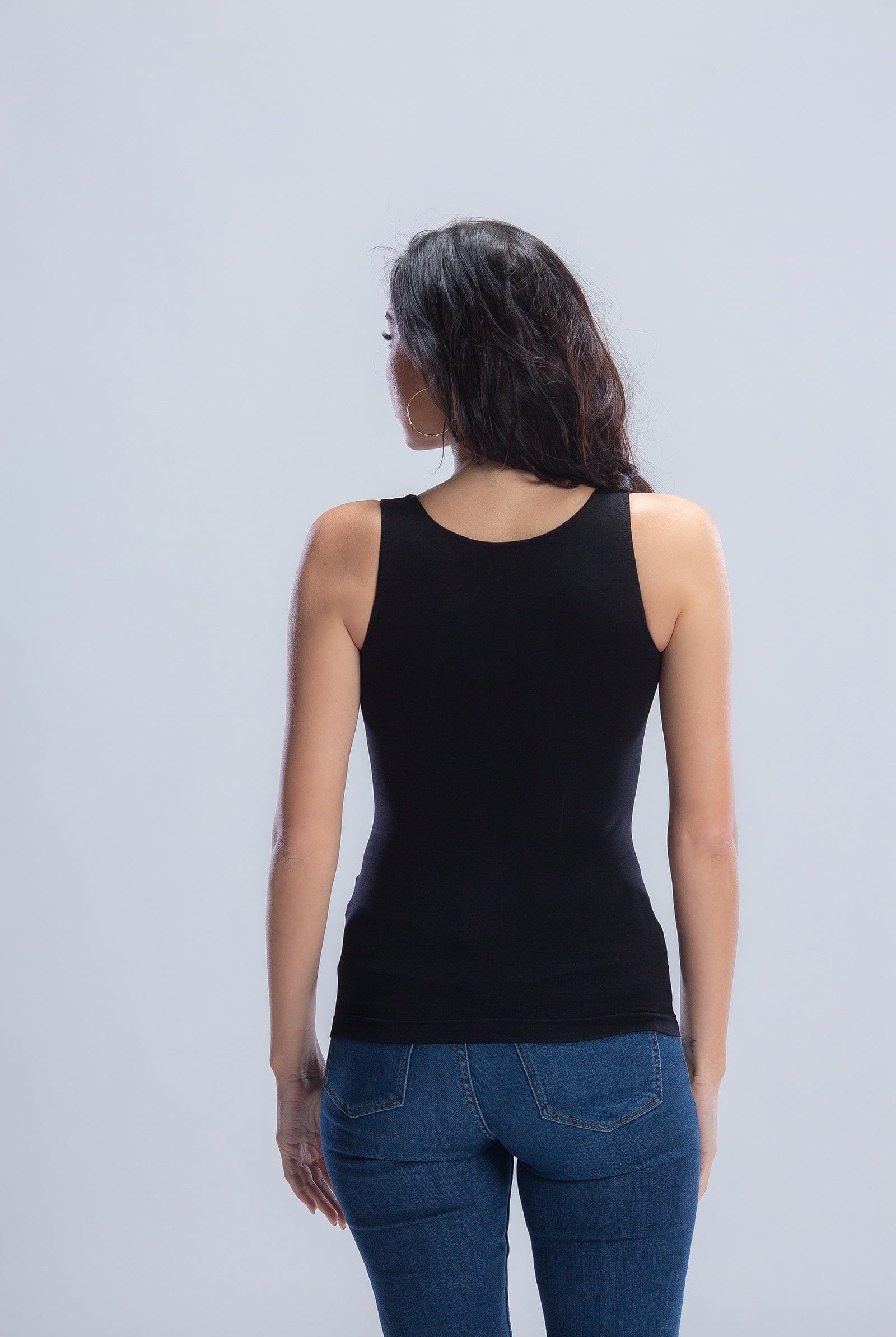 كارينا بلوزة سادة كت مايكروفايبر بياقة دائرية