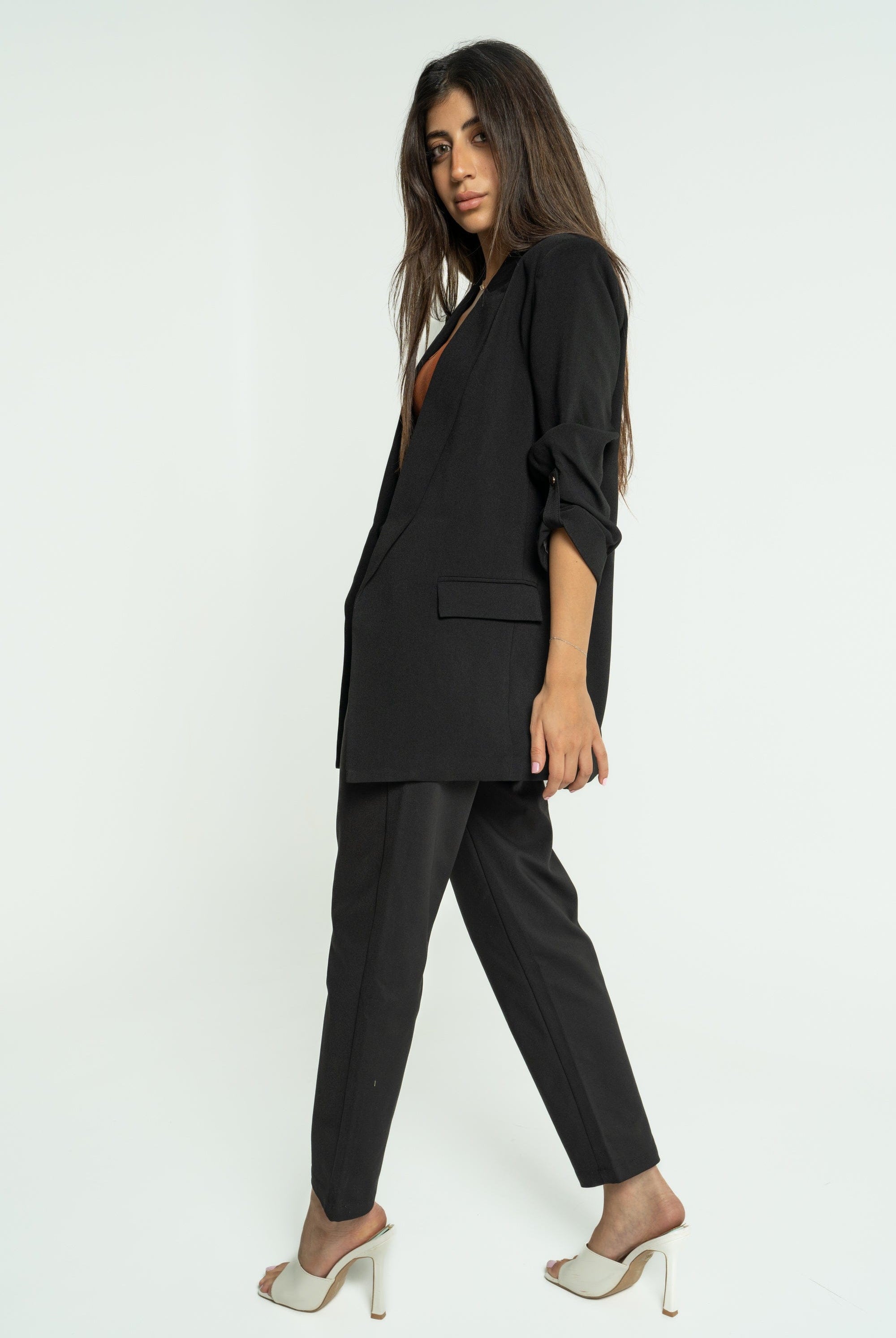 ميكا بنطلون نسائي رسمي سادة