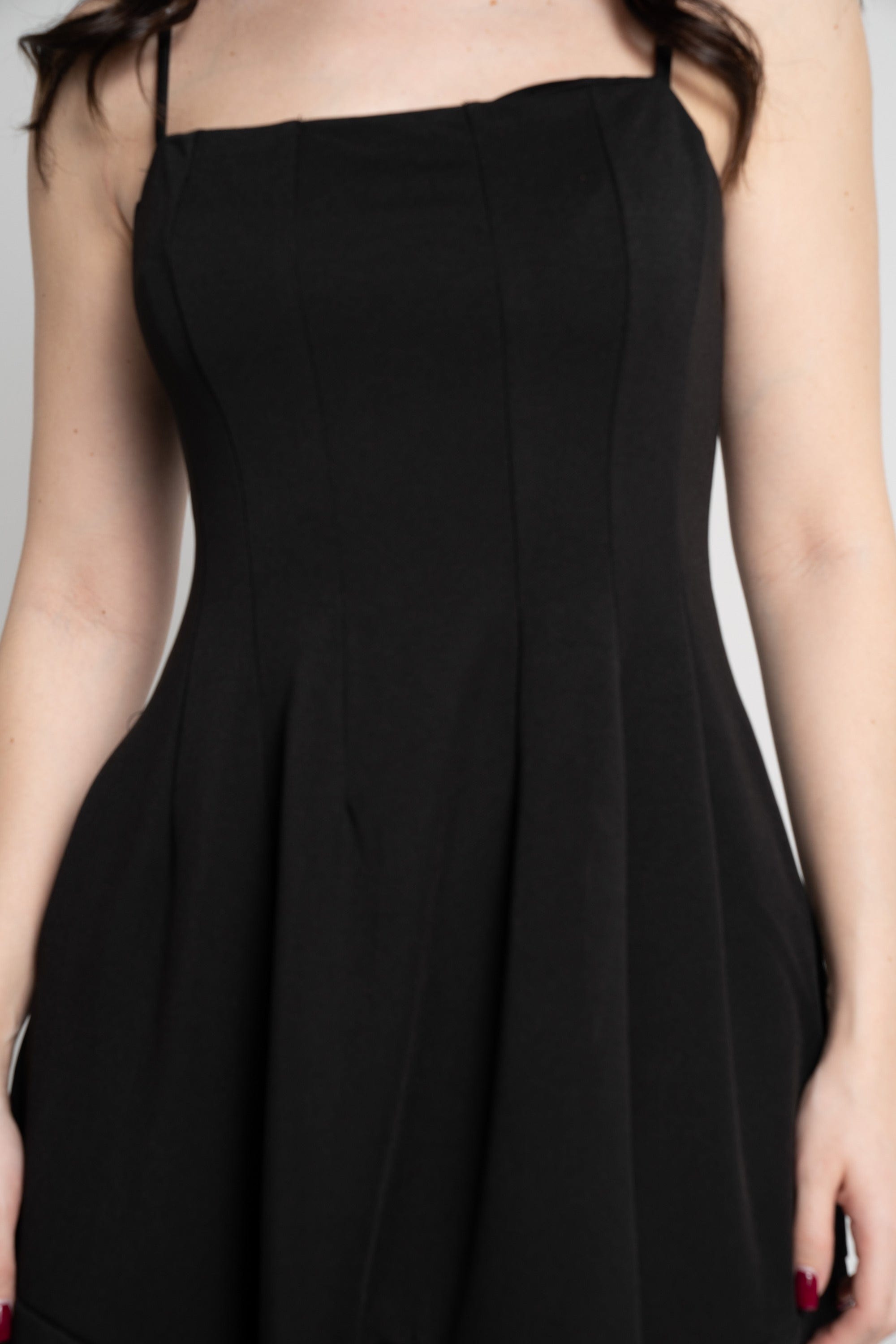 نتشي فستان ميدي بلا أكمام منقوش نسائي