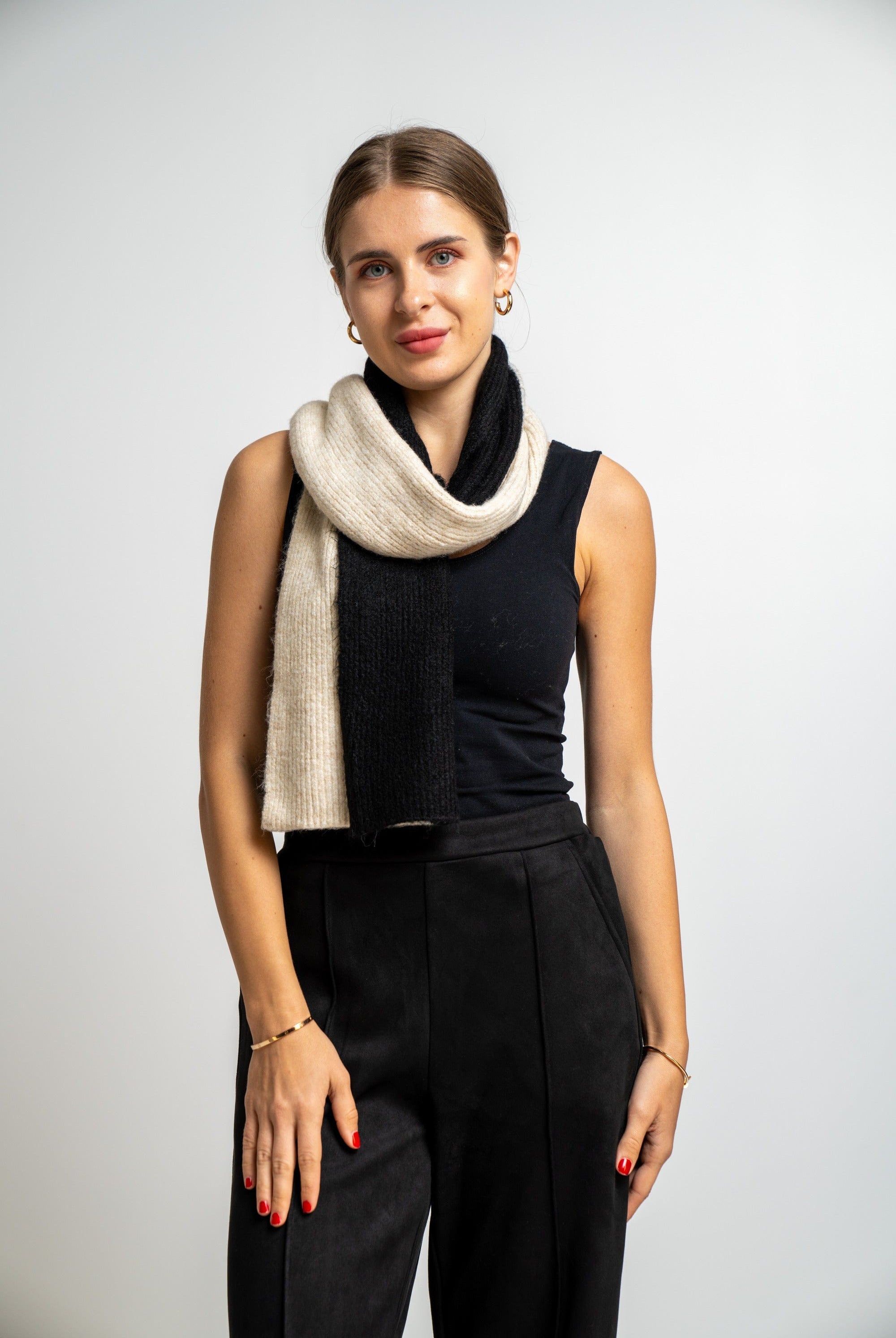 ميكا شال لونين صوف نسائي