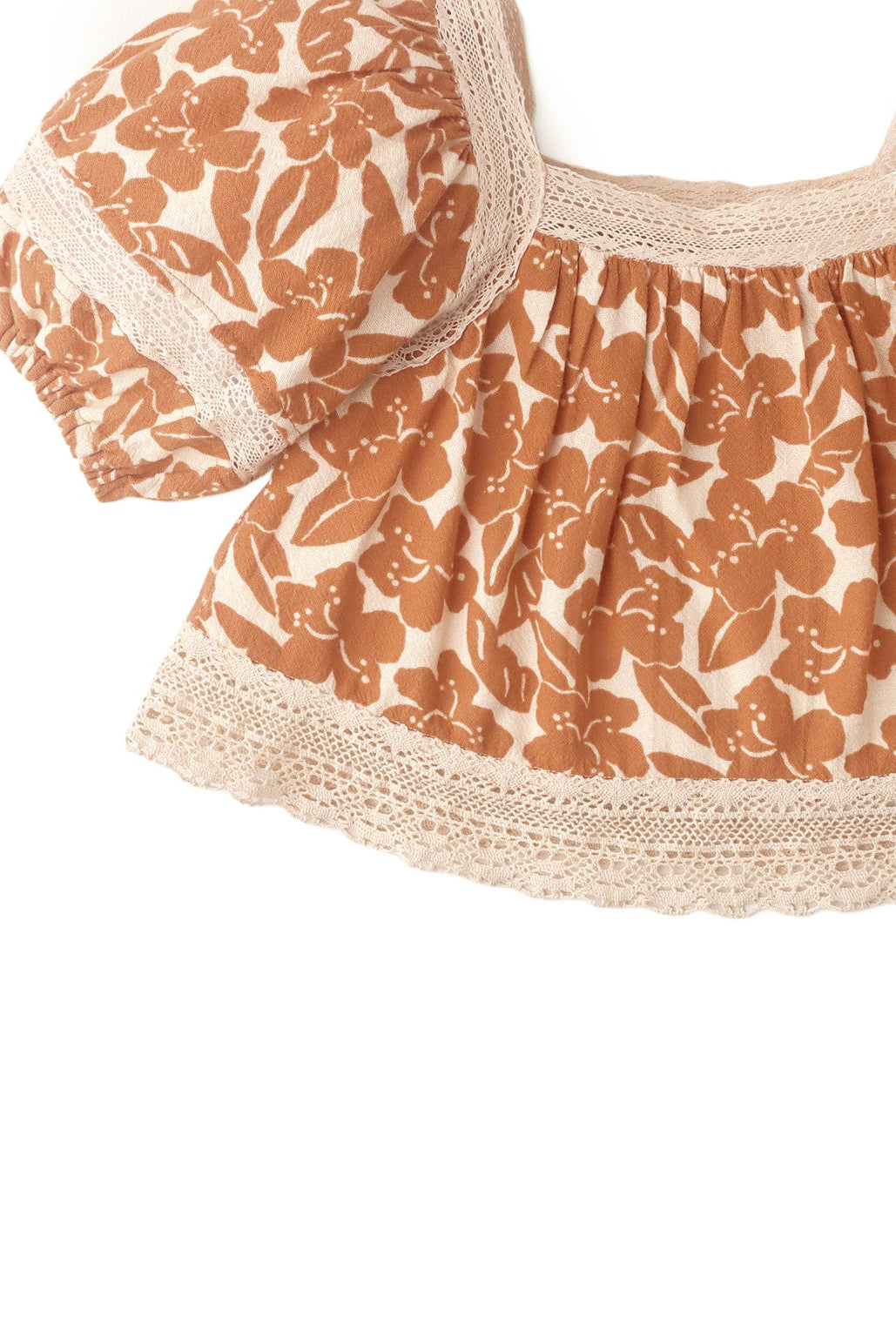 جينجرسنابس بلوزه بناتي منقوشة