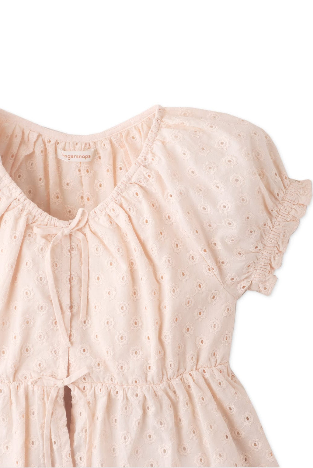 جينجرسنابس بلوزه بناتى بفتحه وفيونكه من الامام