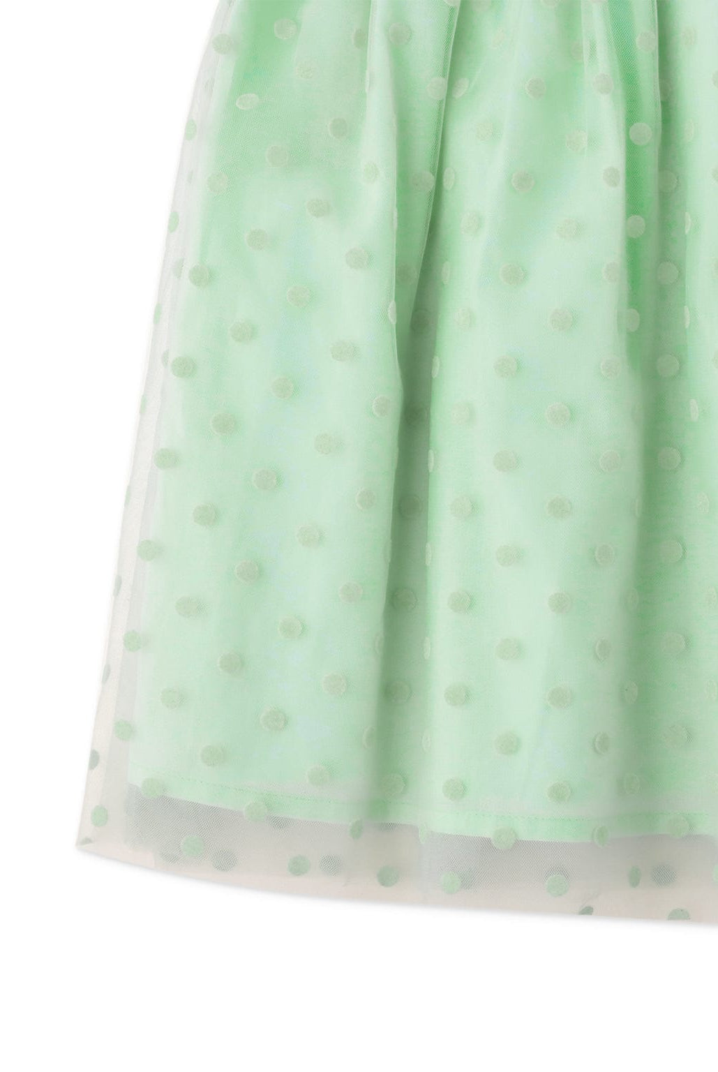 جينجرسنابس فستان بناتي مضلع من أعلى حمالات فيونكة مينت