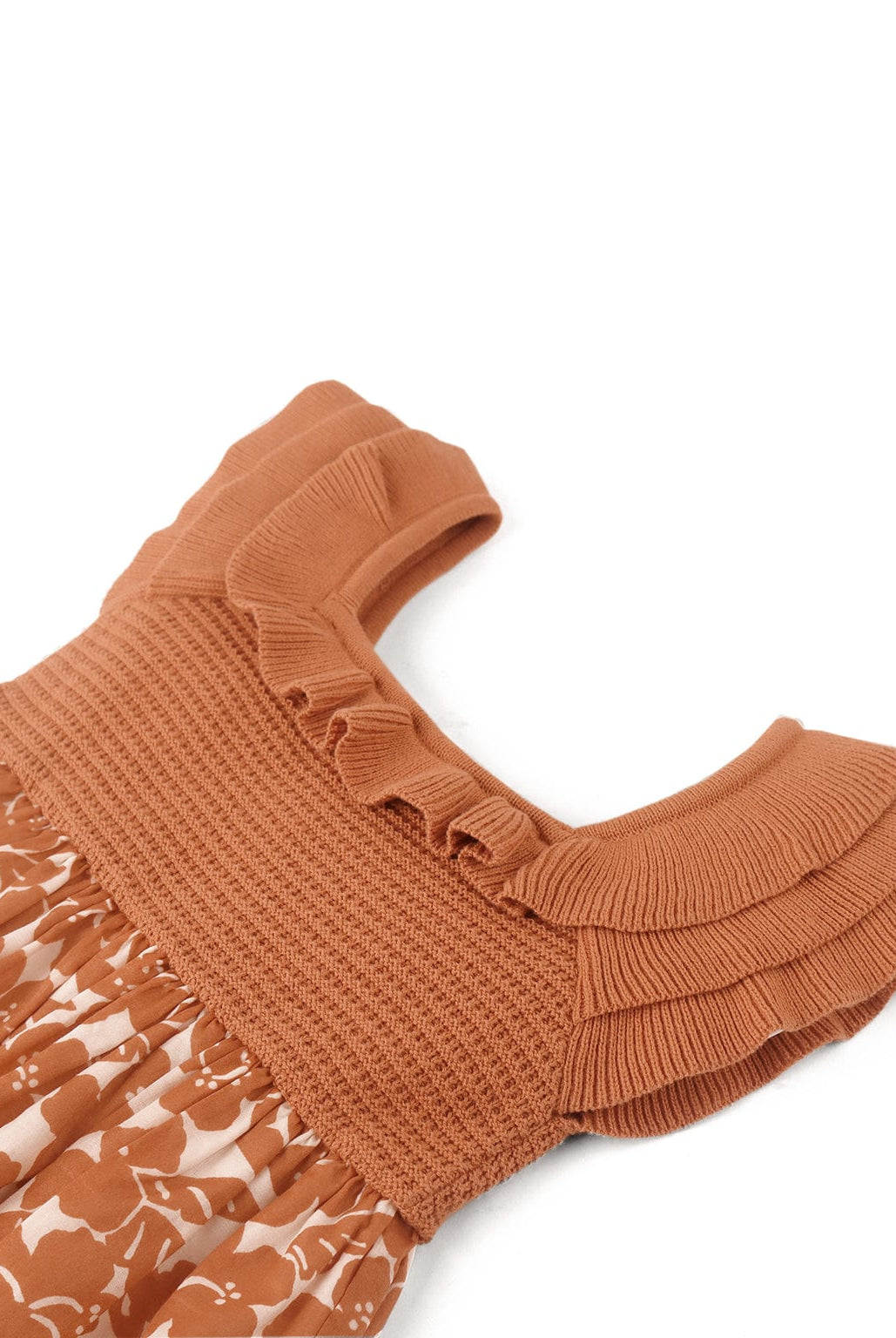 جينجرسنابس فستان بناتى بكتف طبقات