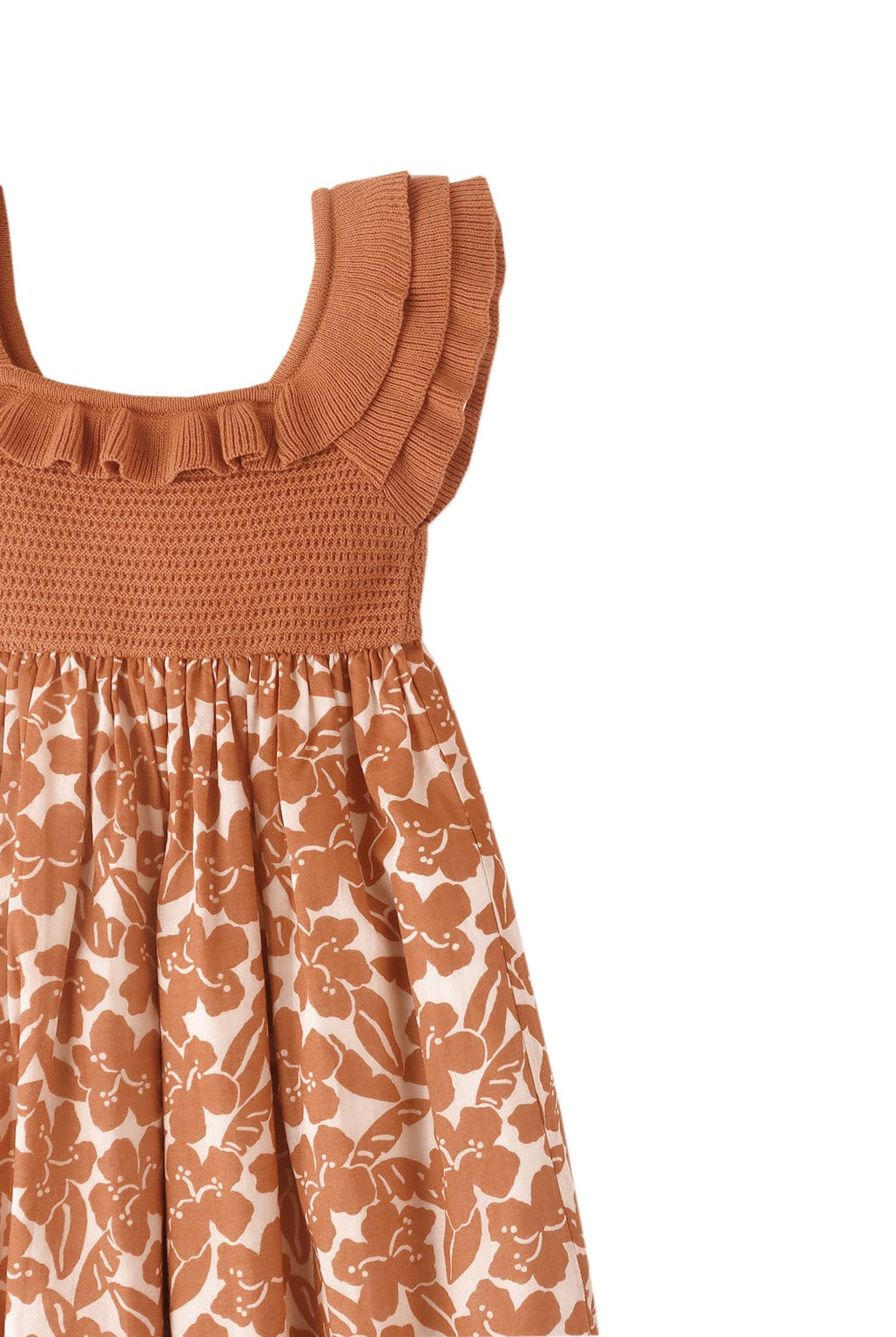 جينجرسنابس فستان بناتى بكتف طبقات