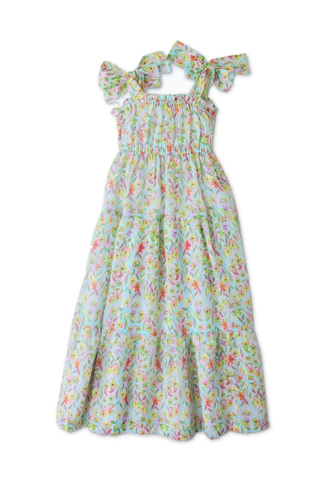 جينجرسنابس فستان بناتى منقوش طويل