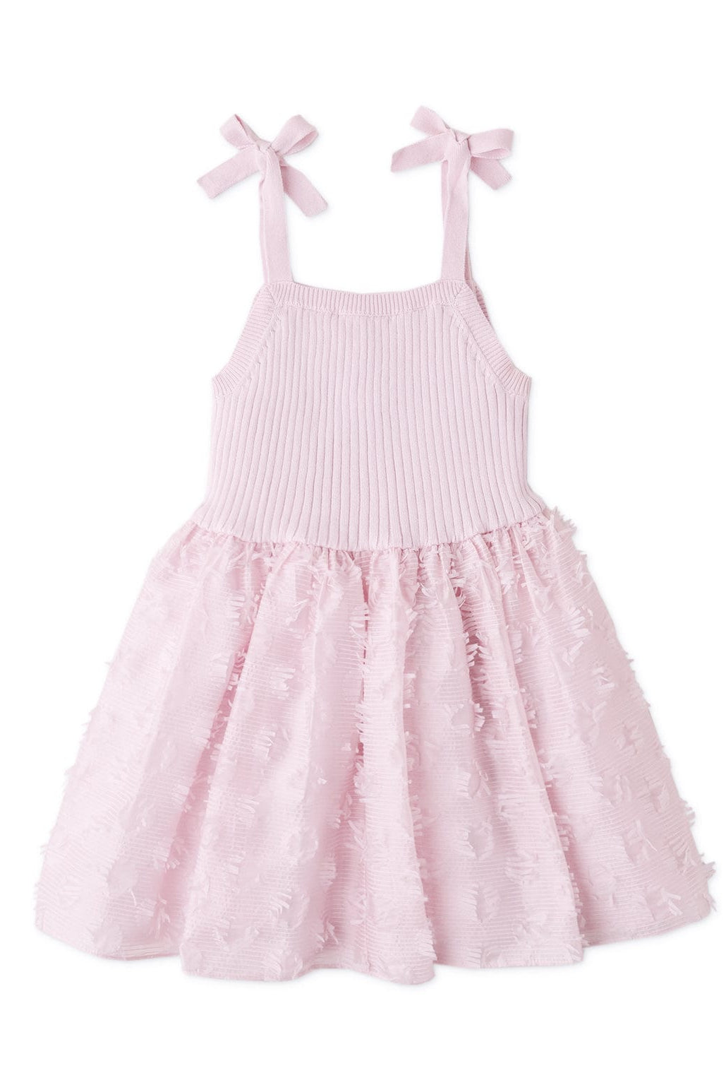 جينجرسنابس فستان بناتى مخصر بحمالة فيونكه