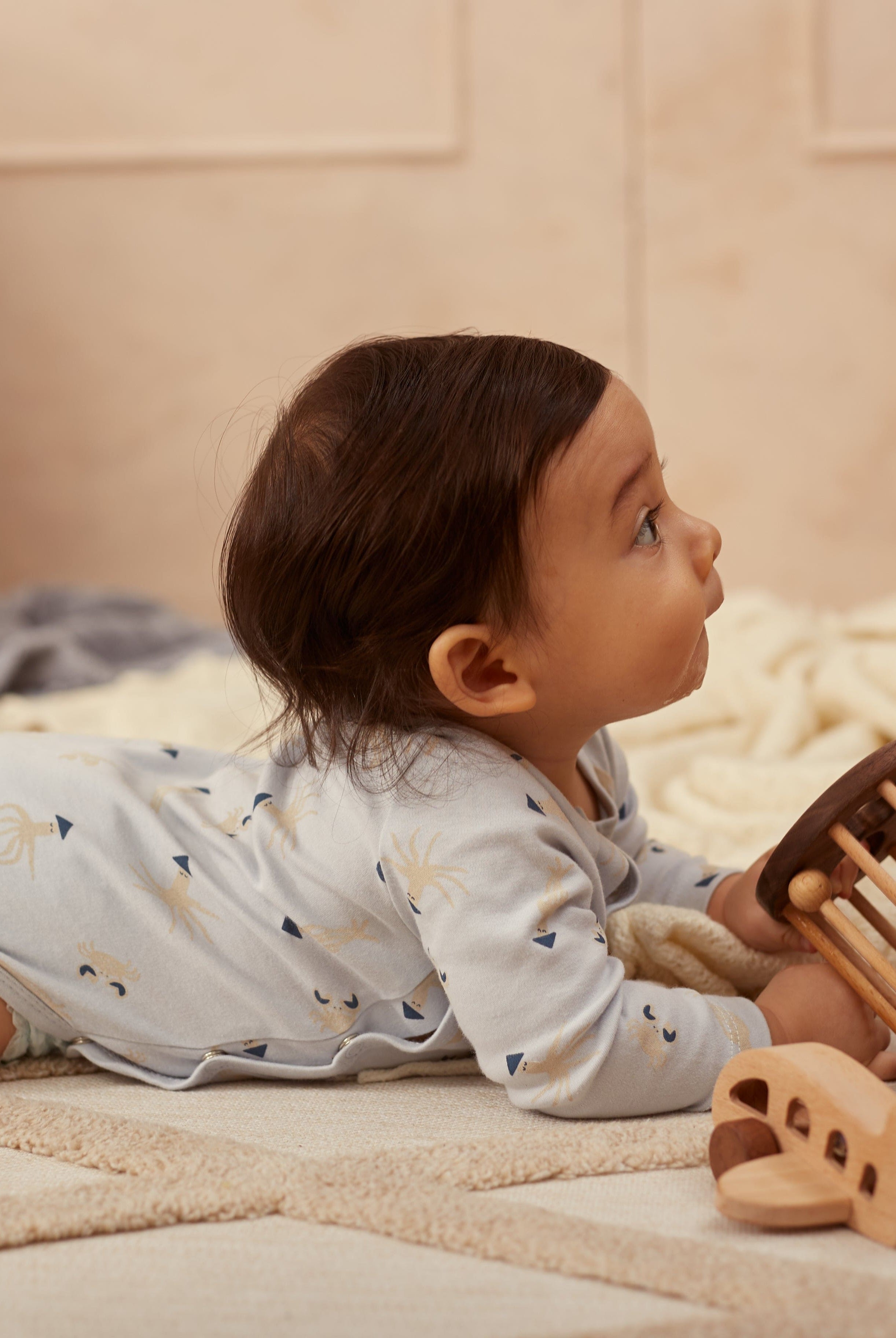 جينجرسنابس سالوبيت ولادي رضع برسمة حيوانات بحرية متعدد الألوان