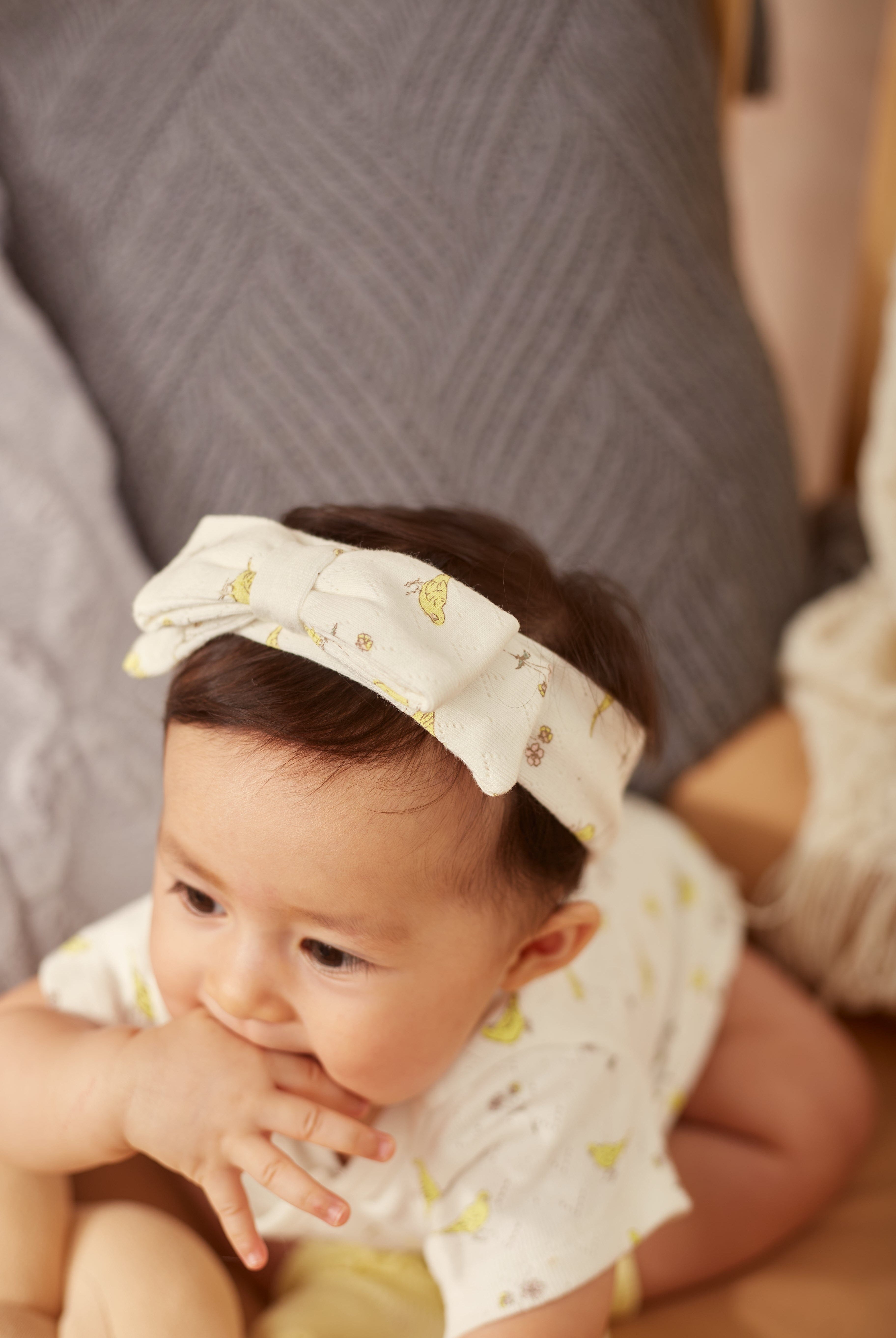 جينجرسنابس سالوبيت بناتي رضع منقوش طيور وزهور متعدد الألوان