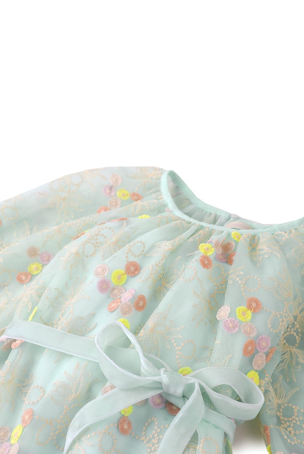 جينجرسنابس فستان ببطانه بكم بطبعة بناتى