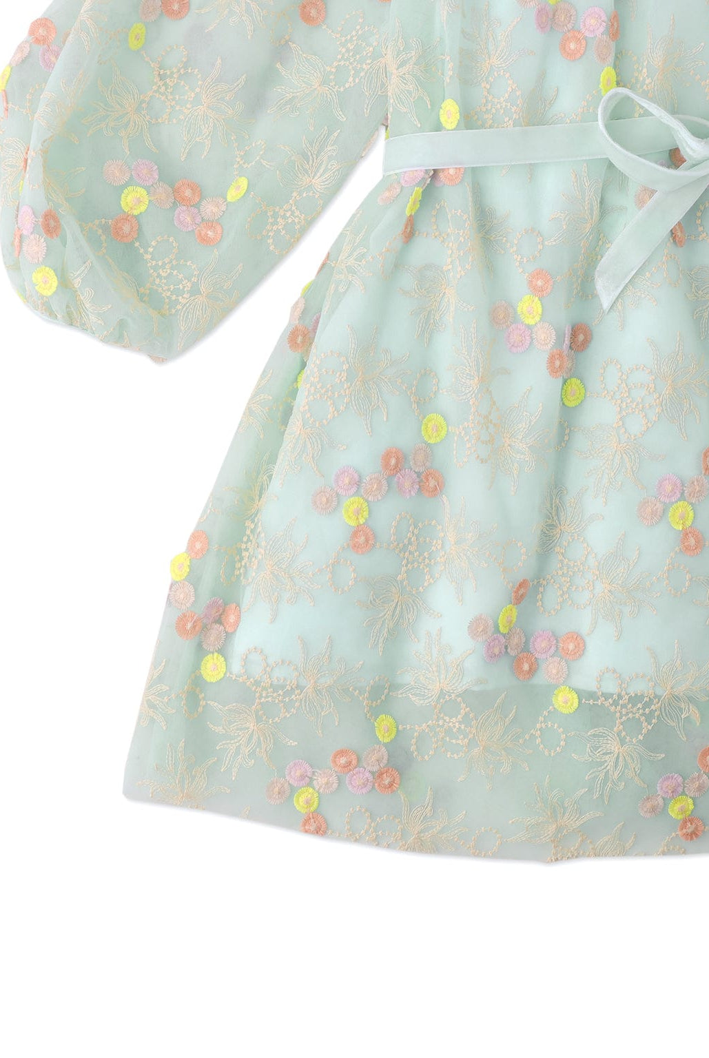 جينجرسنابس فستان ببطانه بكم بطبعة بناتى