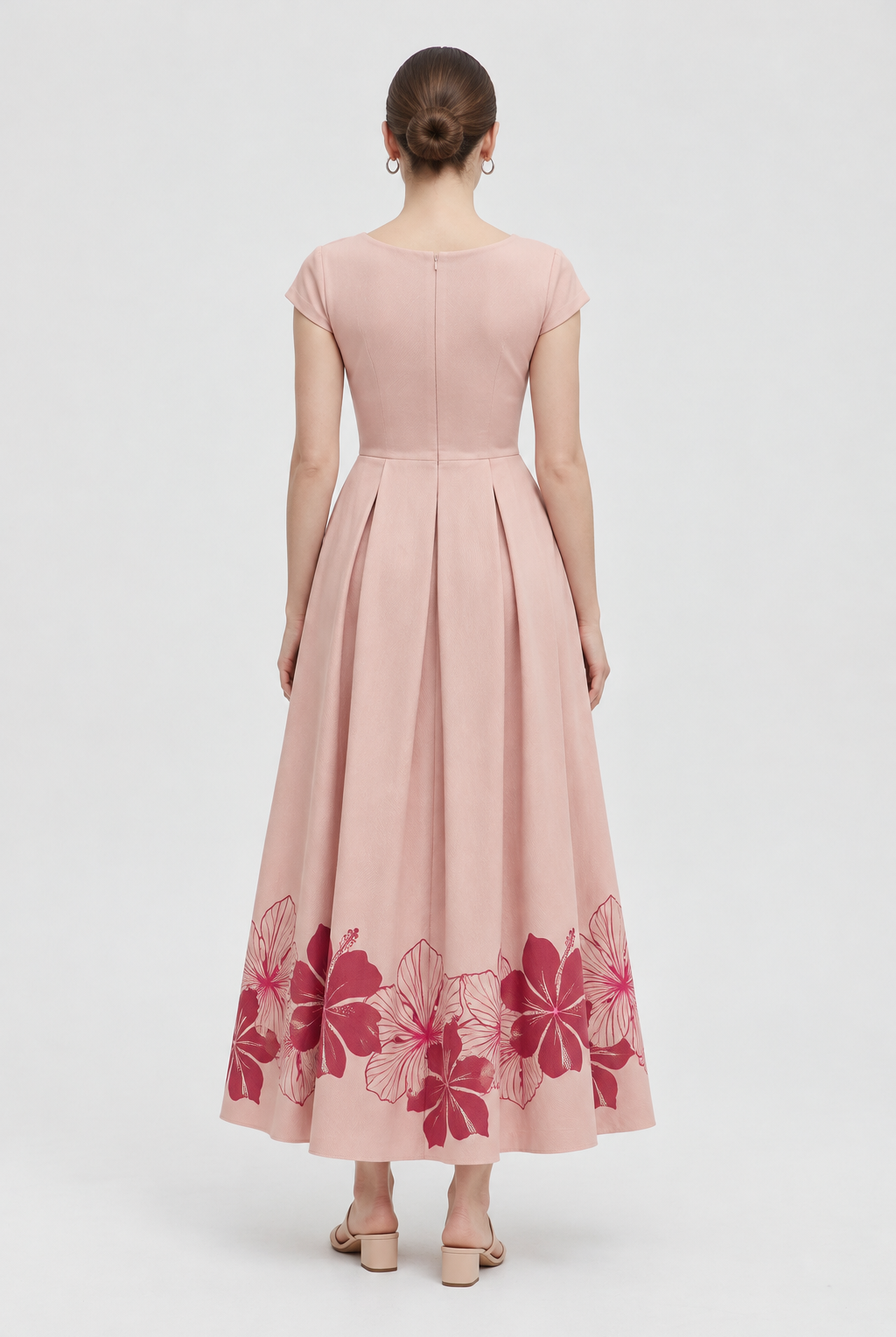 GL126 peach back - model alice