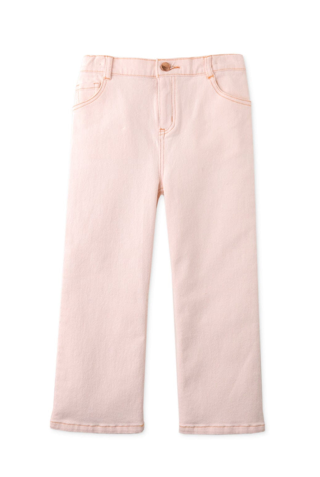 جينجرسنابس بنطلون بناتي سادة وردي وردي