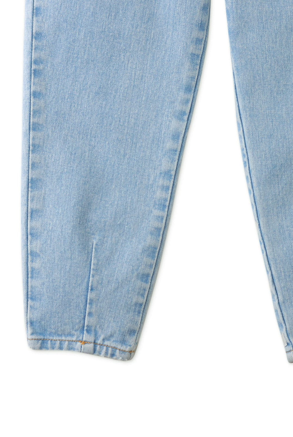 جينجرسنابس بنطلون جينز سادة أزرق بناتي - أزرق