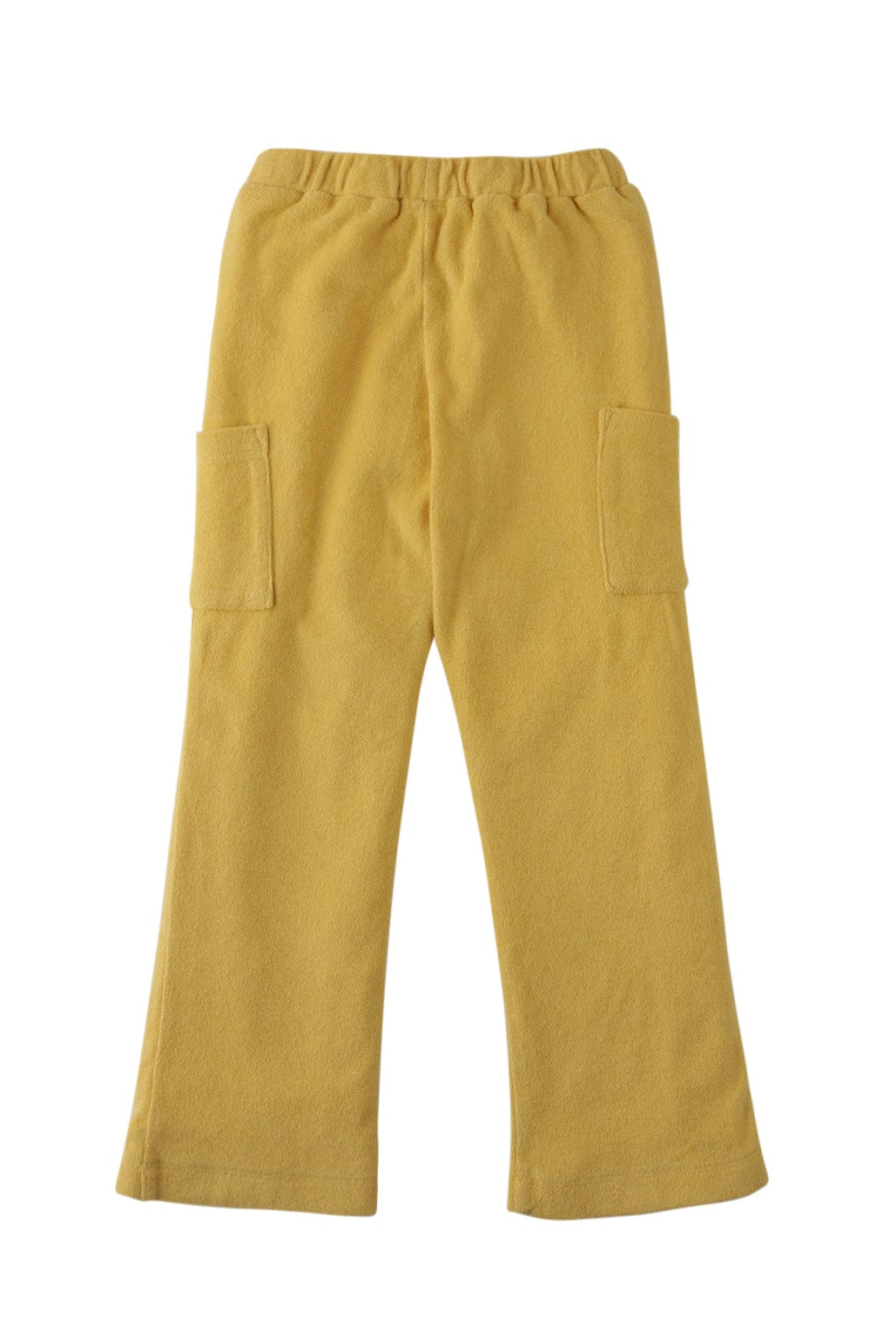 جينجرسنابس بنطلون سادة بجيوب جانبية بناتي أصفر