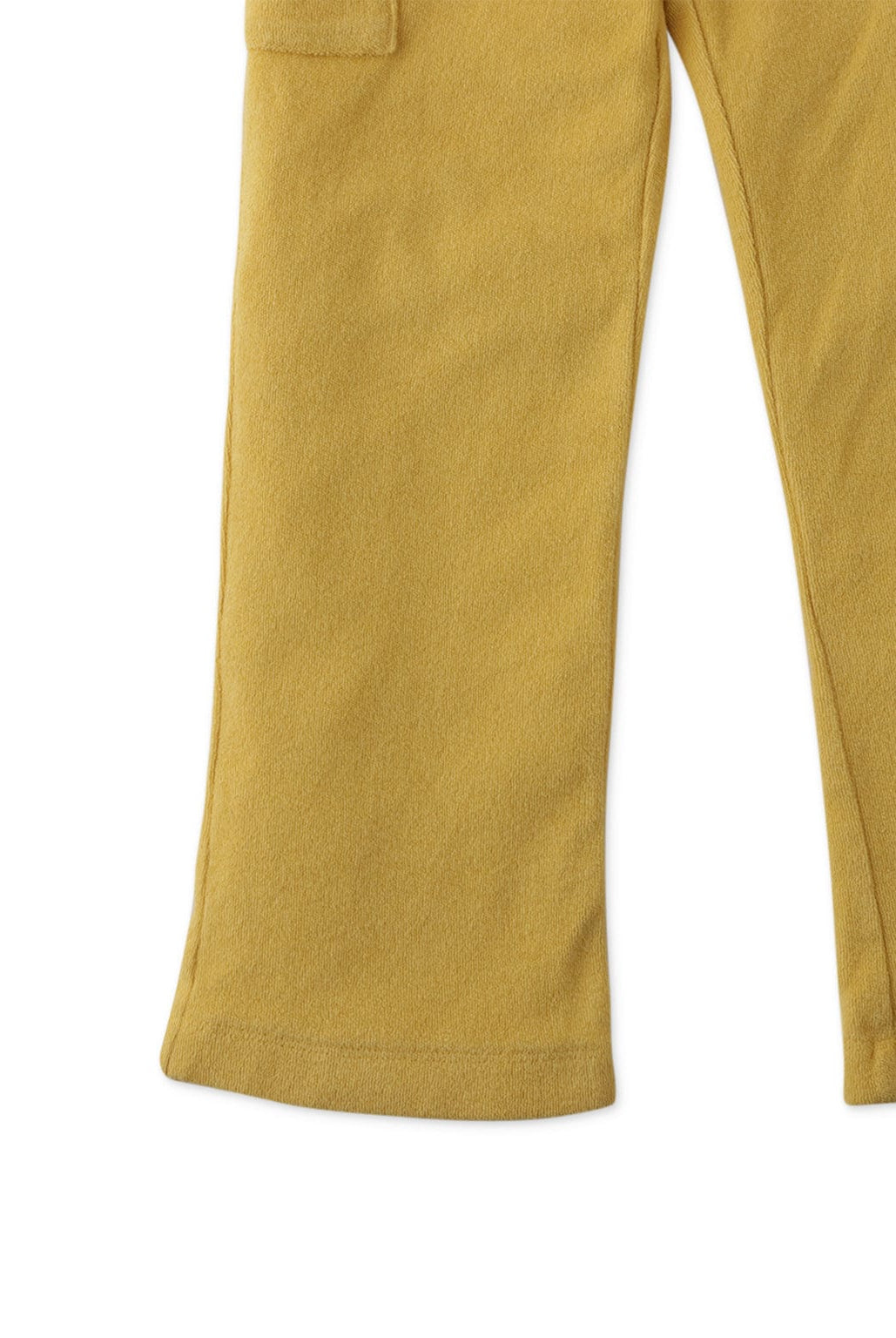 جينجرسنابس بنطلون سادة بجيوب جانبية بناتي أصفر