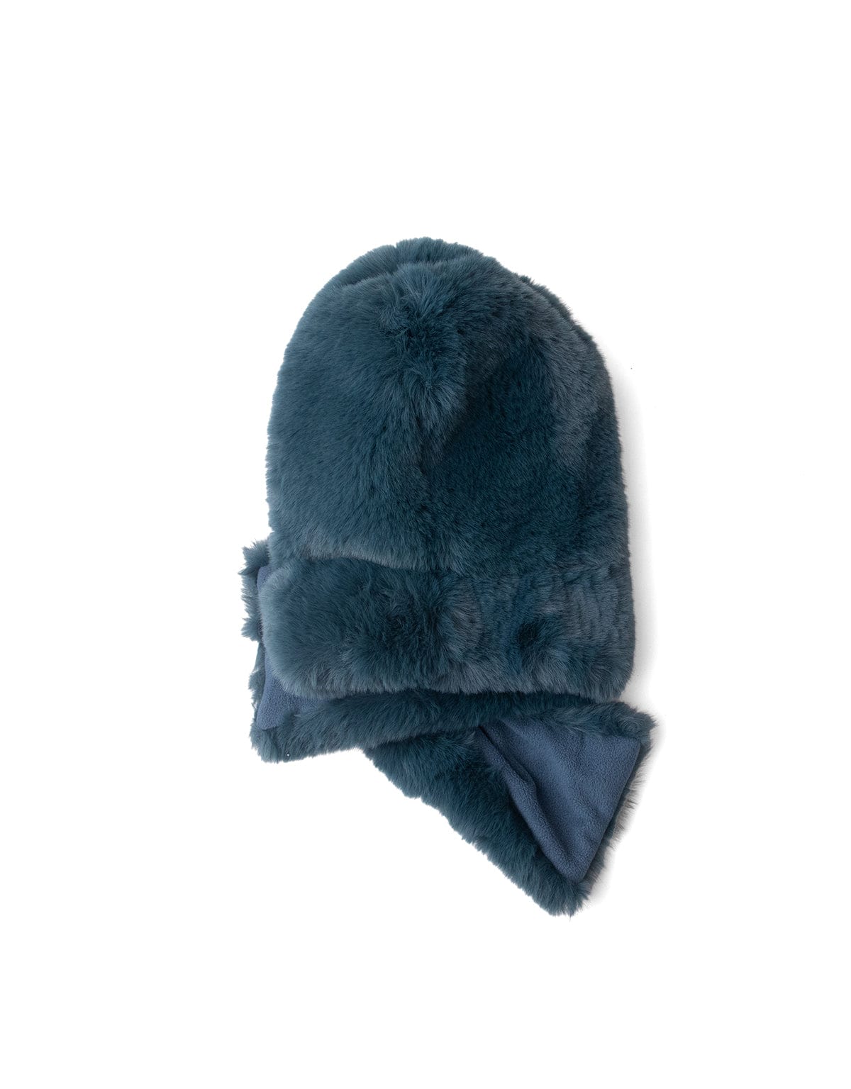 جينجرسنابس سكارف بناتي فرو أزرق