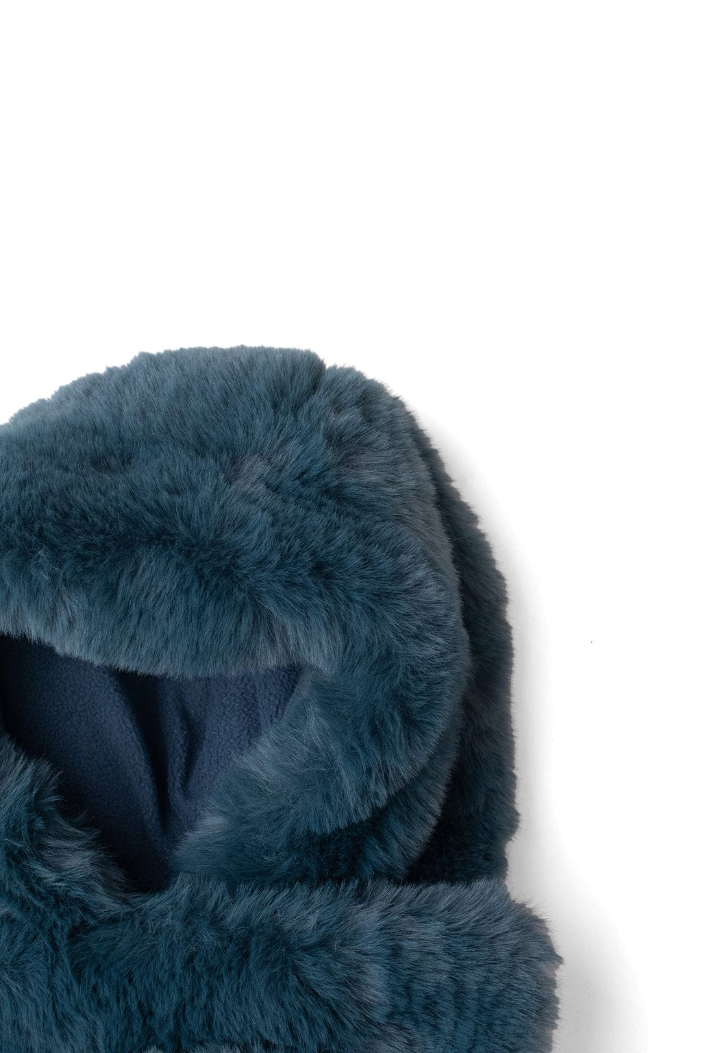 جينجرسنابس سكارف بناتي فرو أزرق