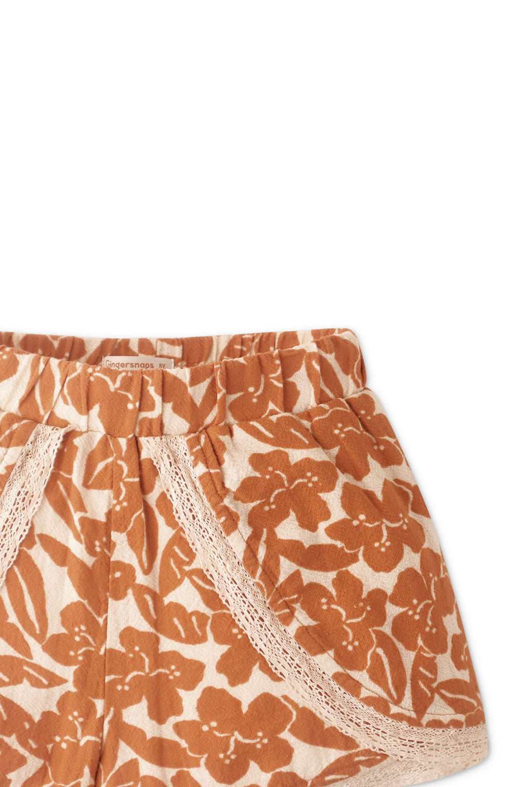 جينجرسنابس شورت منقوش بناتى