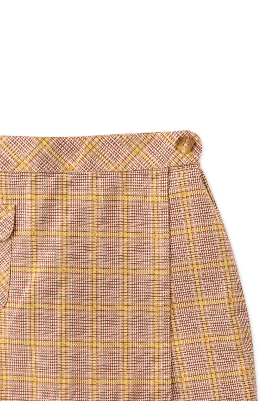 جينجرسنابس تنورة بناتي لامعة منفوشة كاروهات متعدد الألوان