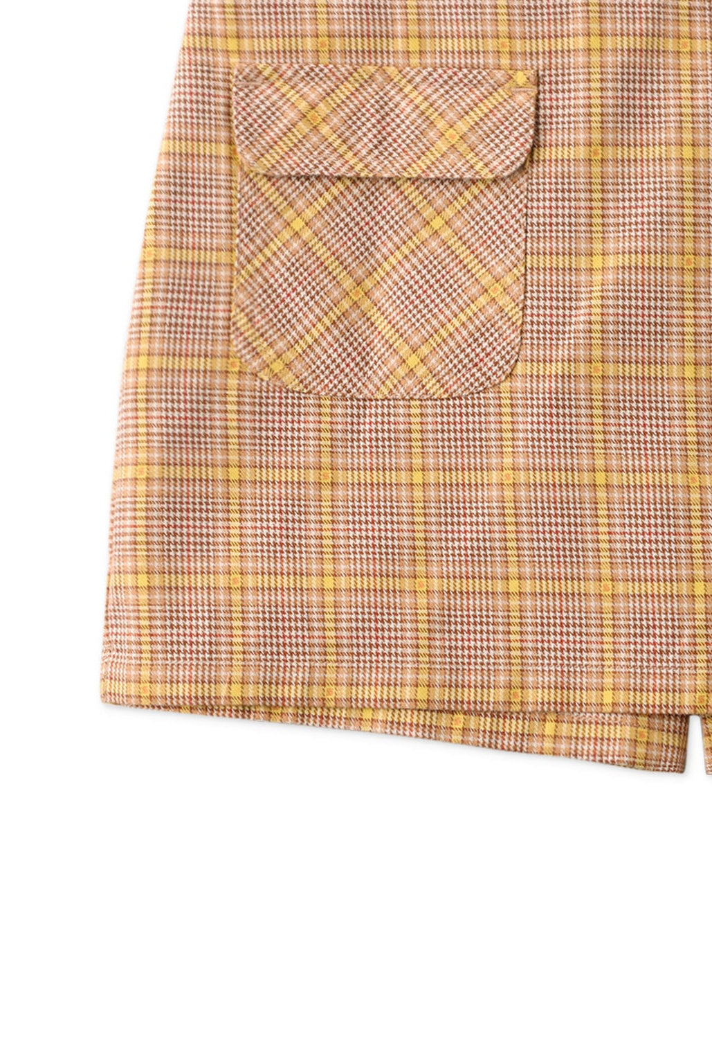 جينجرسنابس تنورة بناتي لامعة منفوشة كاروهات متعدد الألوان