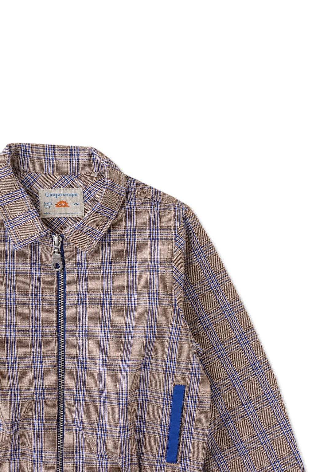 جينجرسنابس جاكيت منسوج بسحاب ولادي رضع متعدد الألوان