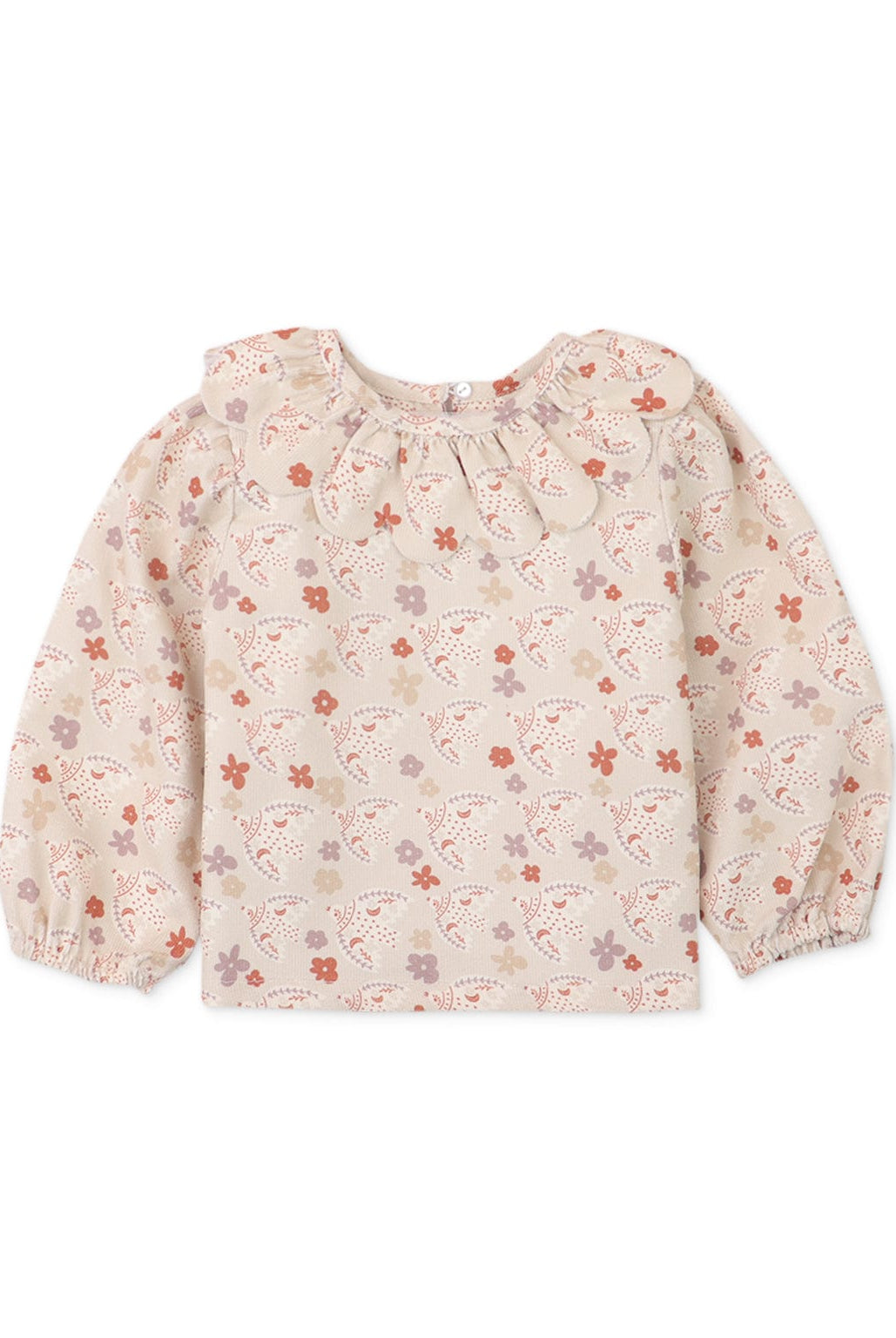 جينجرسنابس بلوزة بناتي رضع منقوشة متعدد الألوان