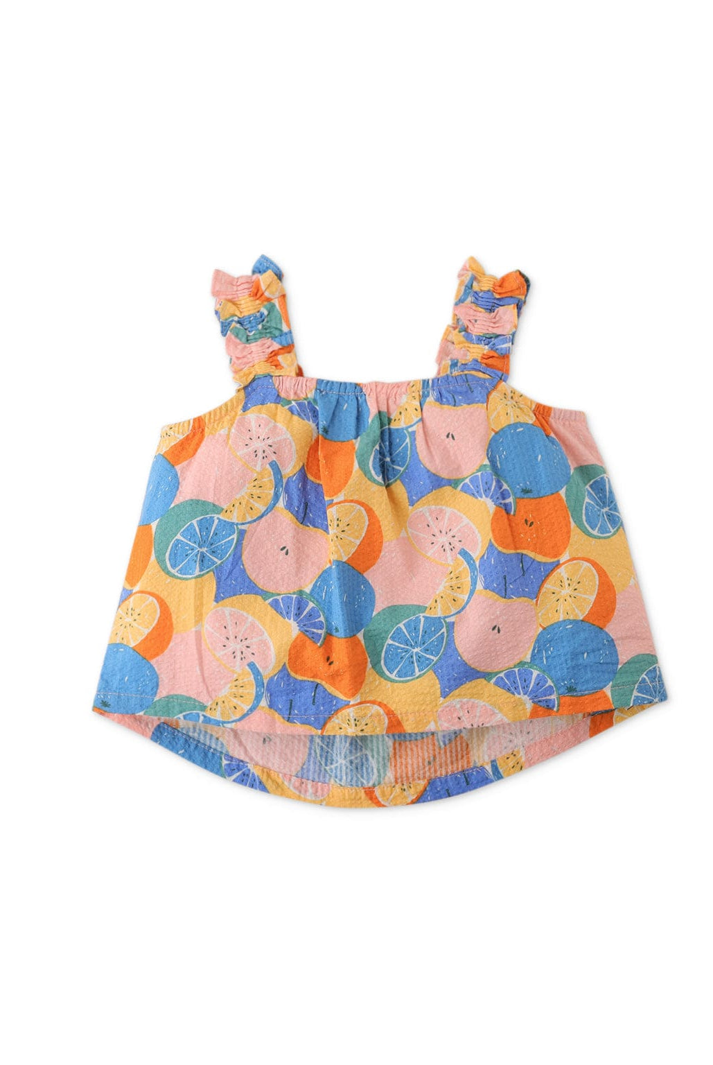 جينجرسنابس بلوزة بيبي بنات كت مزينة بنقشة فاكهة