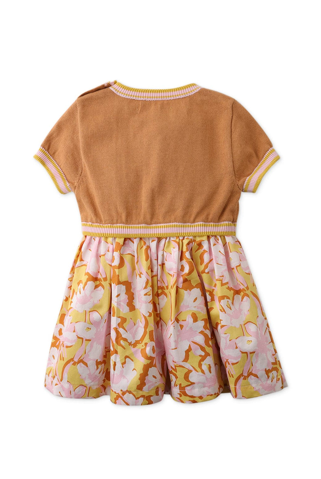 جينجرسنابس فستان بيبي بناتي بتنورة منفوشة متعدد الألوان