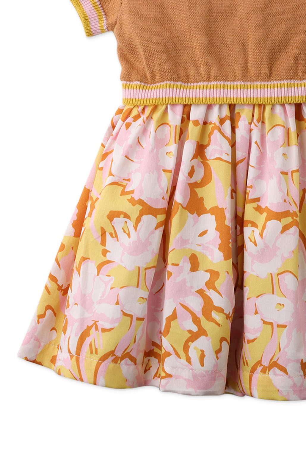 جينجرسنابس فستان بيبي بناتي بتنورة منفوشة متعدد الألوان