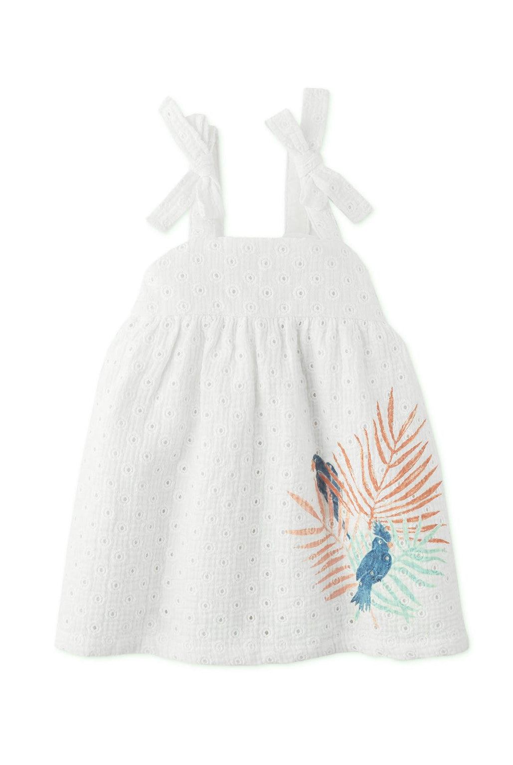 جينجرسنابس فستان رضع بطبعة من الجنب بناتى