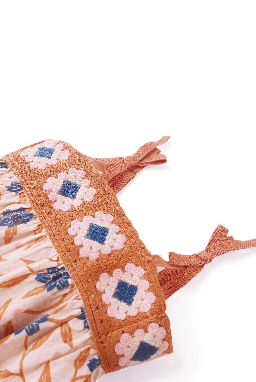 جينجرسنابس فستان رضع بطبعة بناتى