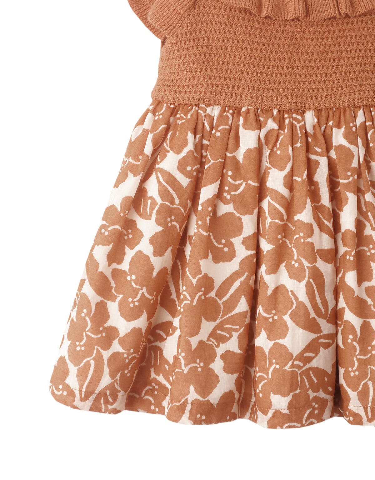 جينجرسنابس فستان مواليد قصير بطبقات على الصدر بناتى