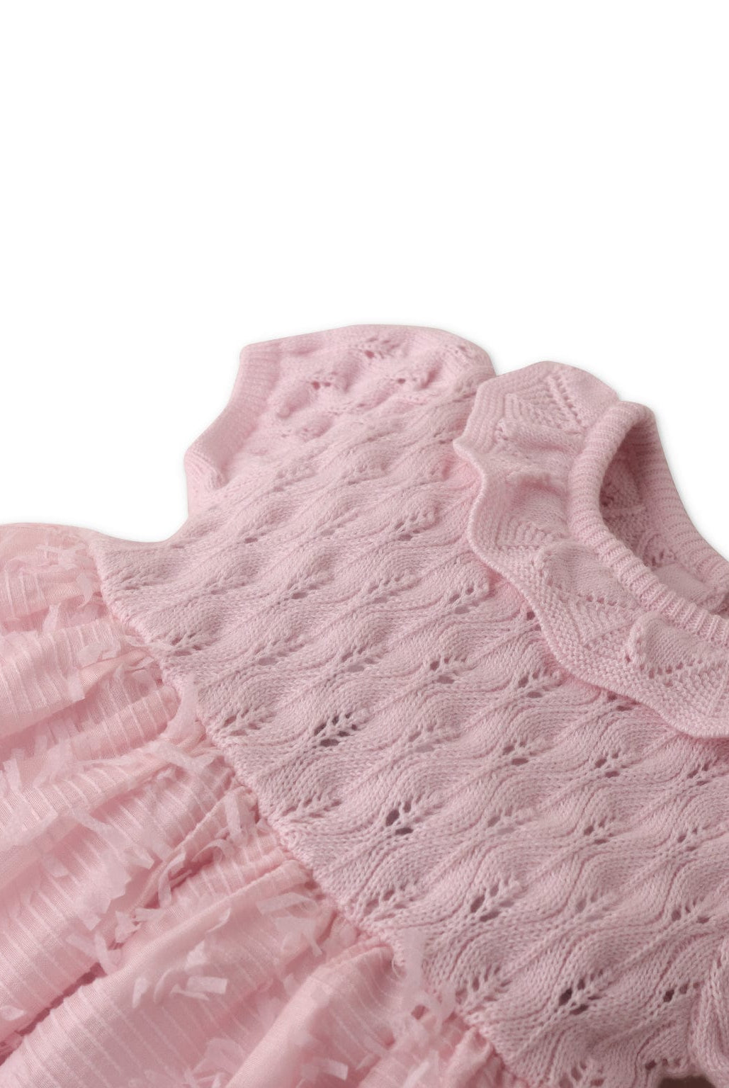 جينجرسنابس فستان رضع ربع كم وياقة بناتى