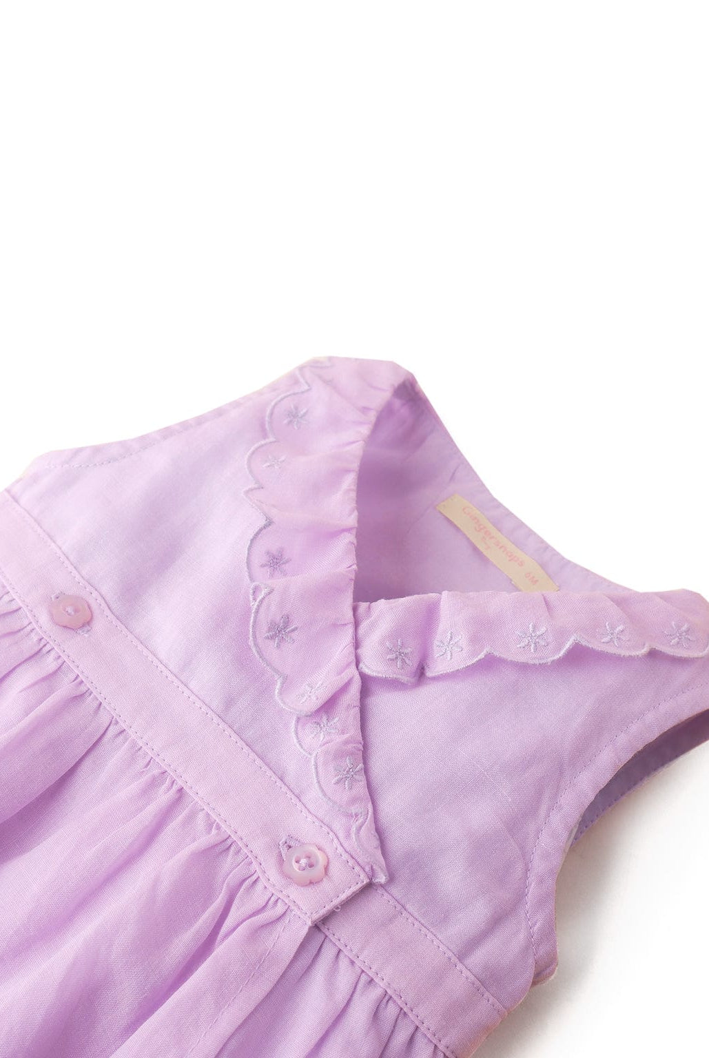 جينجرسنابس فستان مواليد ساده بتصميم بناتى