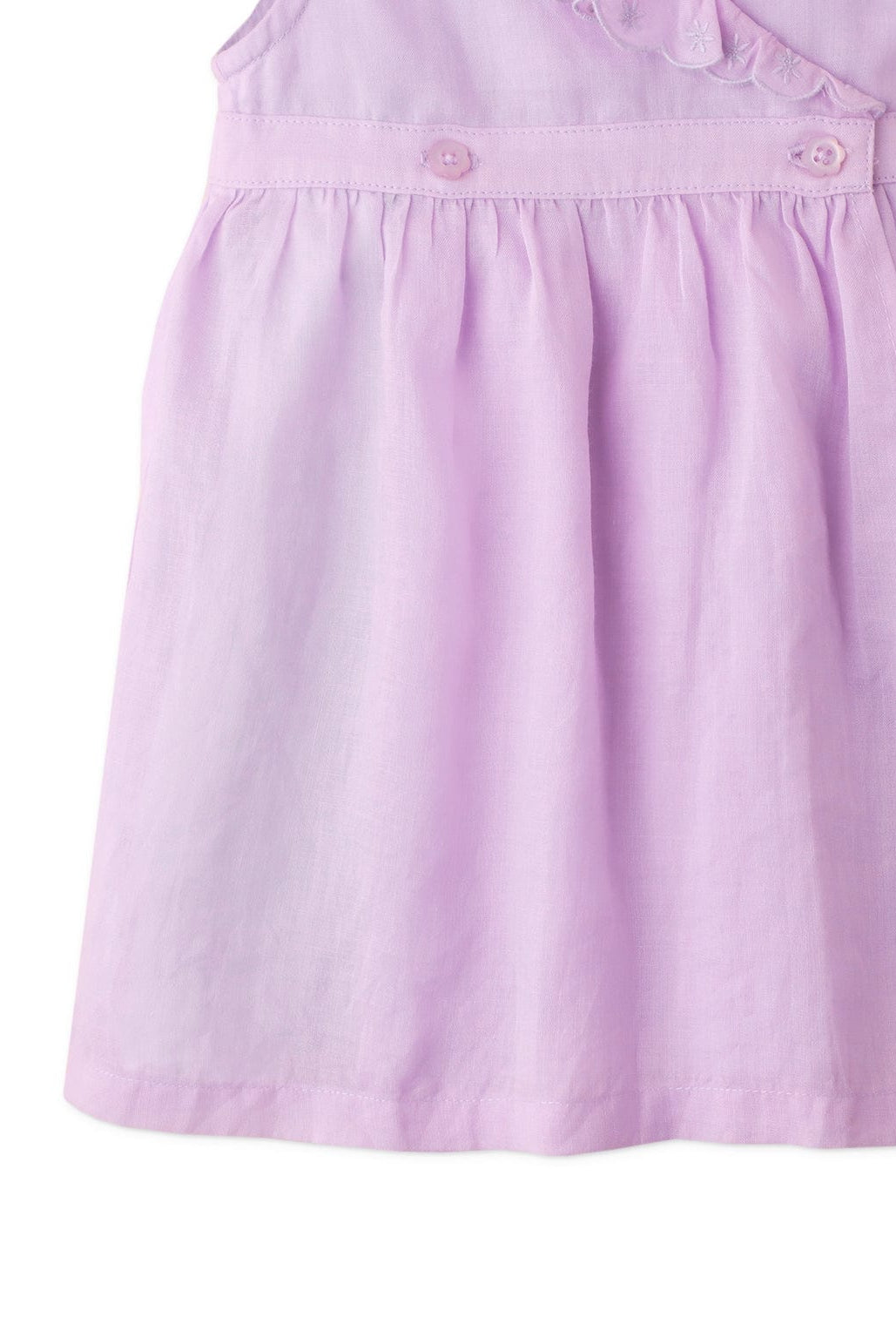 جينجرسنابس فستان مواليد ساده بتصميم بناتى