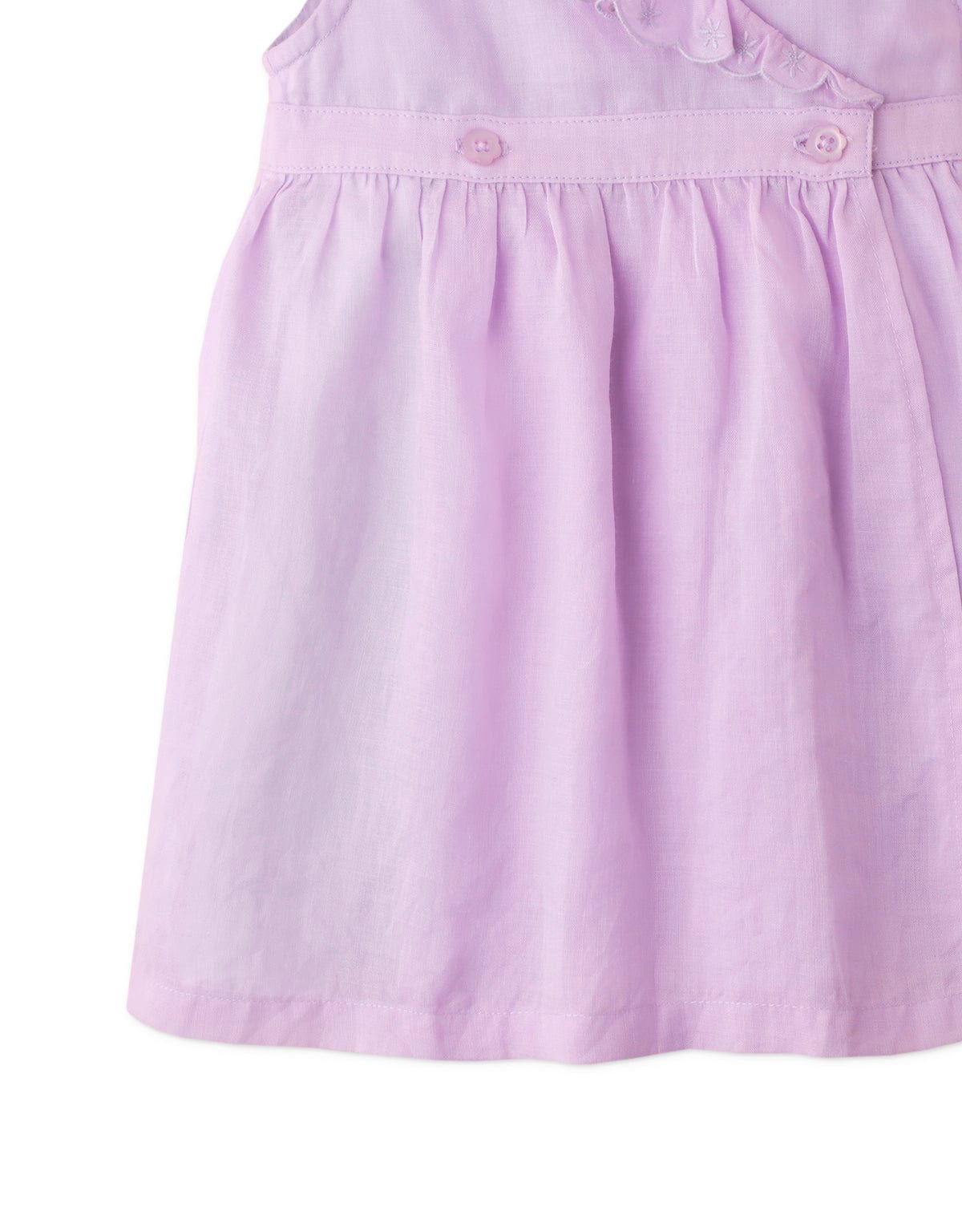 جينجرسنابس فستان مواليد ساده بتصميم بناتى